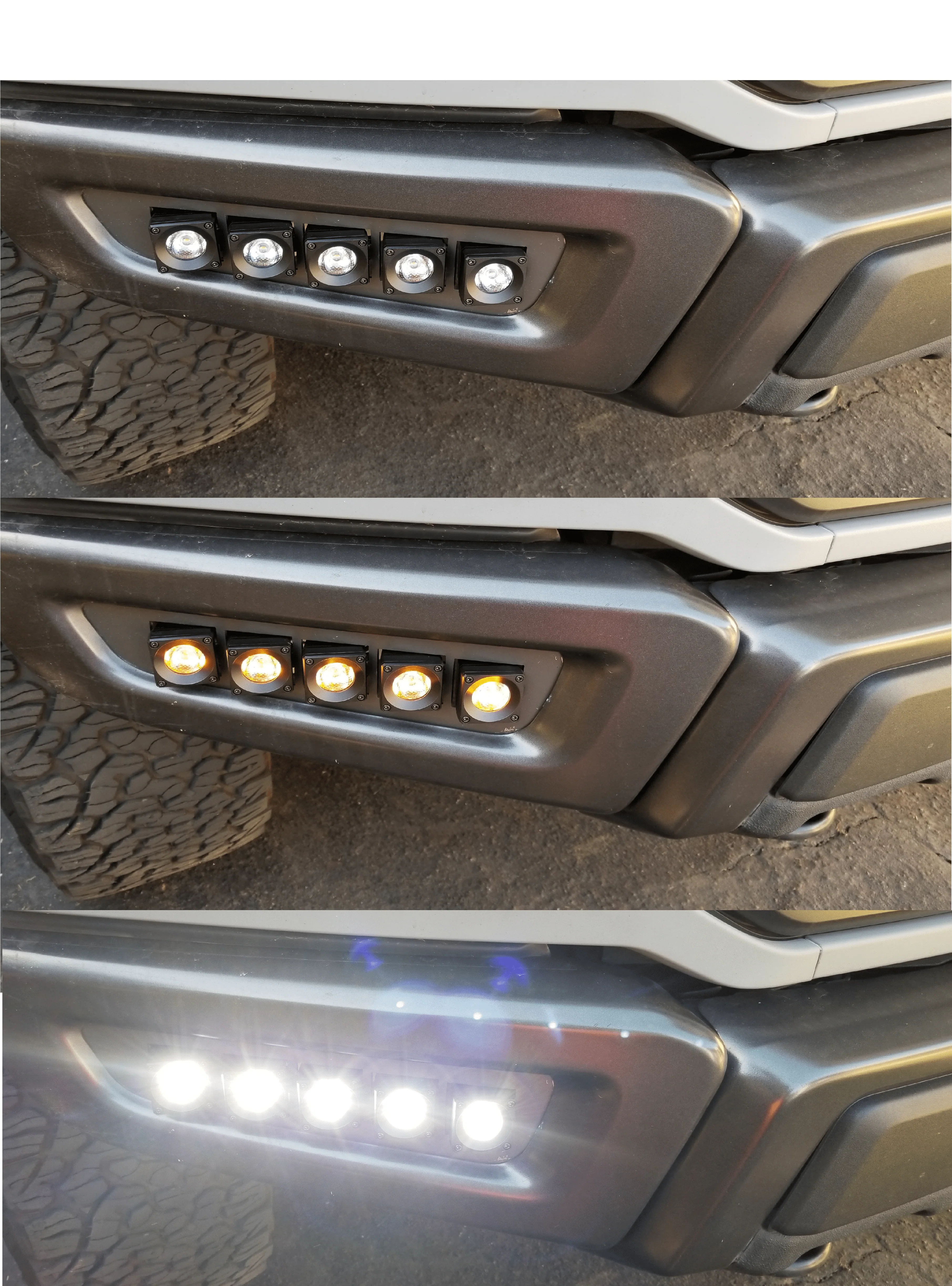 2017-2020 Ford Raptor Gen 2 Dual Function Fog Light Kit - Image 7