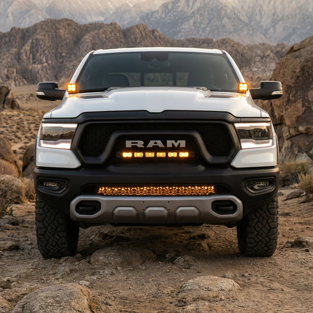 2019-24 RAM 2500/3500 40in Light Bar SLIM - Image 4