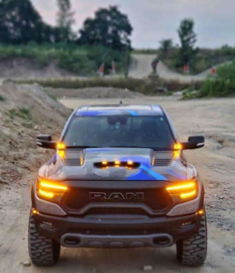 2019+ RAM 1500 TRX Hood Mount/Ditch Lights/Pillars - Image 5
