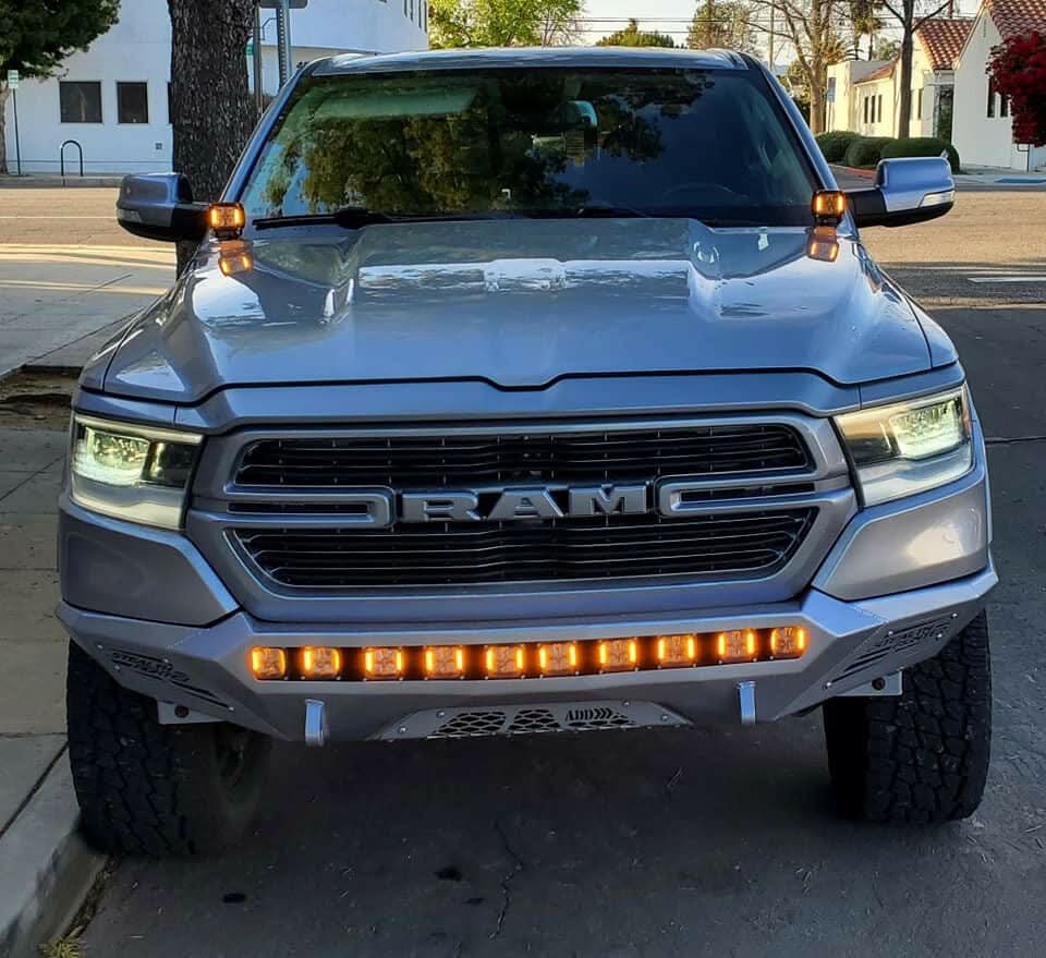 2019+ RAM 1500 TRX Hood Mount/Ditch Lights/Pillars - Image 6