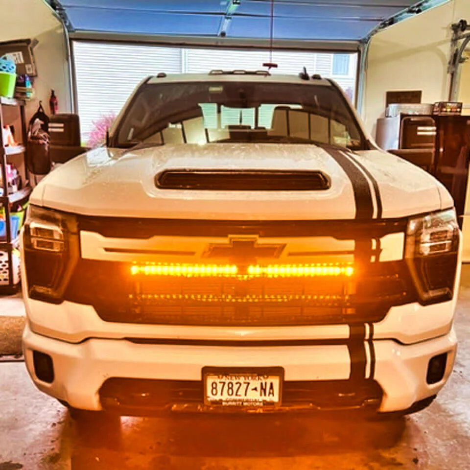 2020+ Chevrolet Silverado 2500/3500HD Dual 40s Light Bars - Image 14