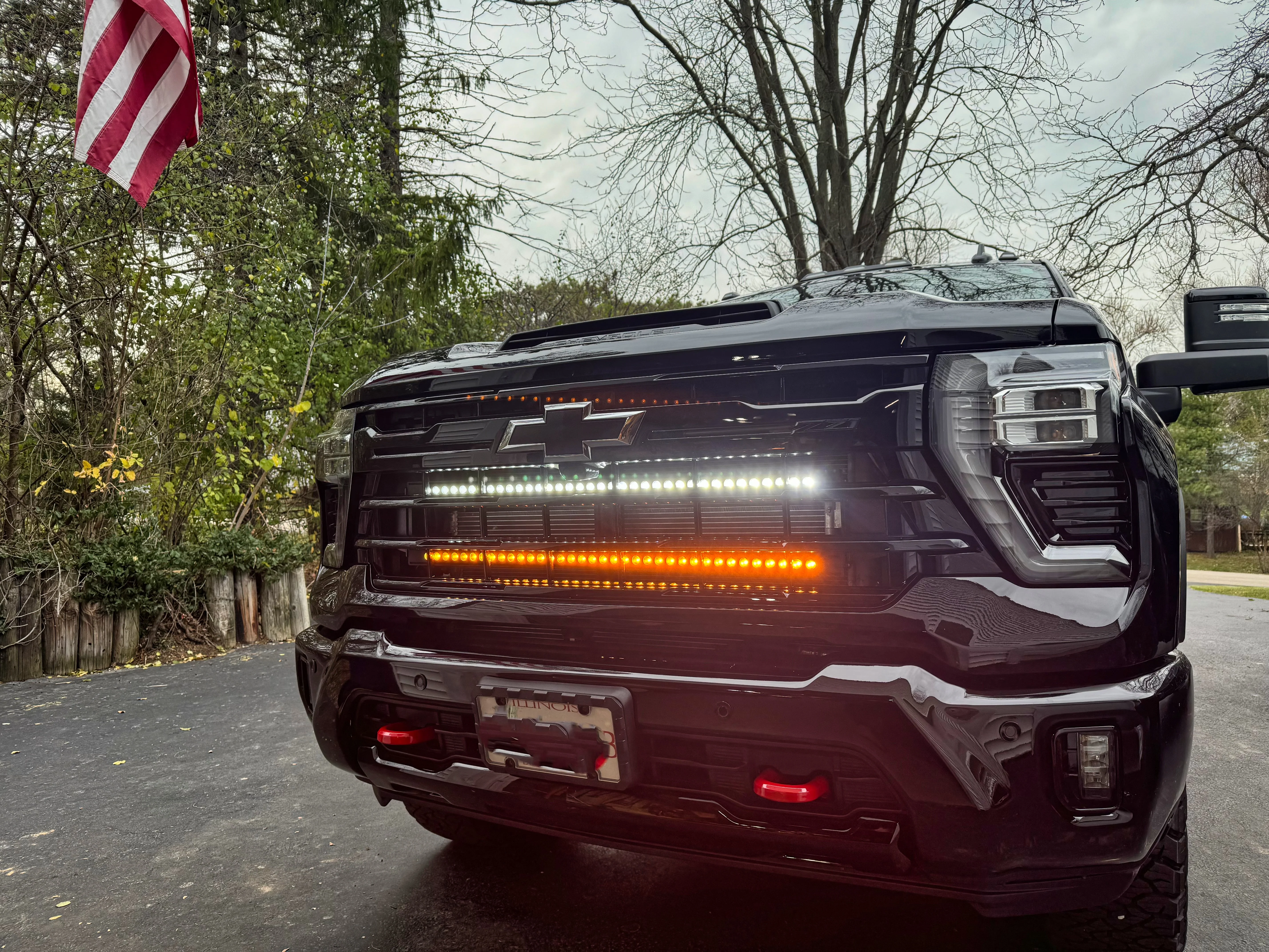 2020+ Chevrolet Silverado 2500/3500HD Dual 40s Light Bars - Image 3