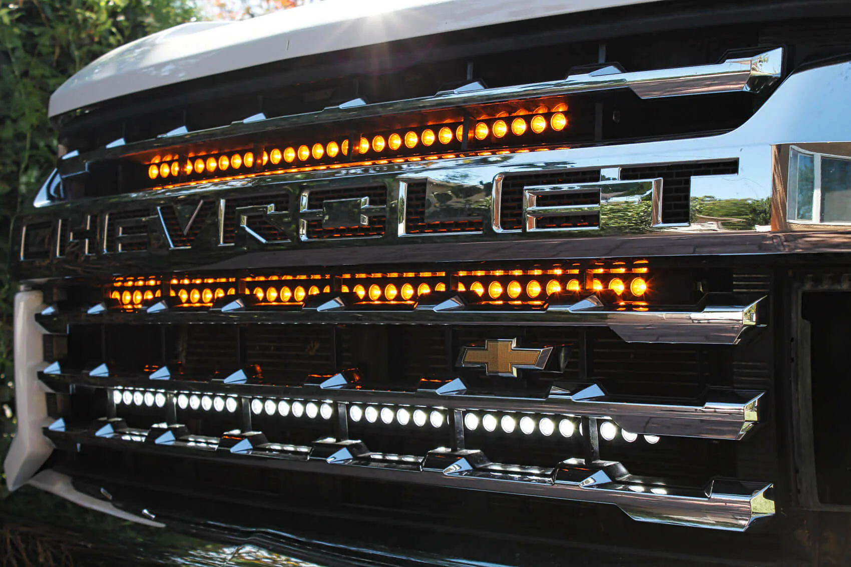 2020+ Chevrolet Silverado 2500/3500HD Dual 40s Light Bars - Image 9