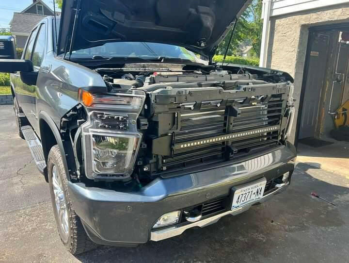 2020+ Chevrolet Silverado 2500/3500HD Single 40in Light Bar - Image 6