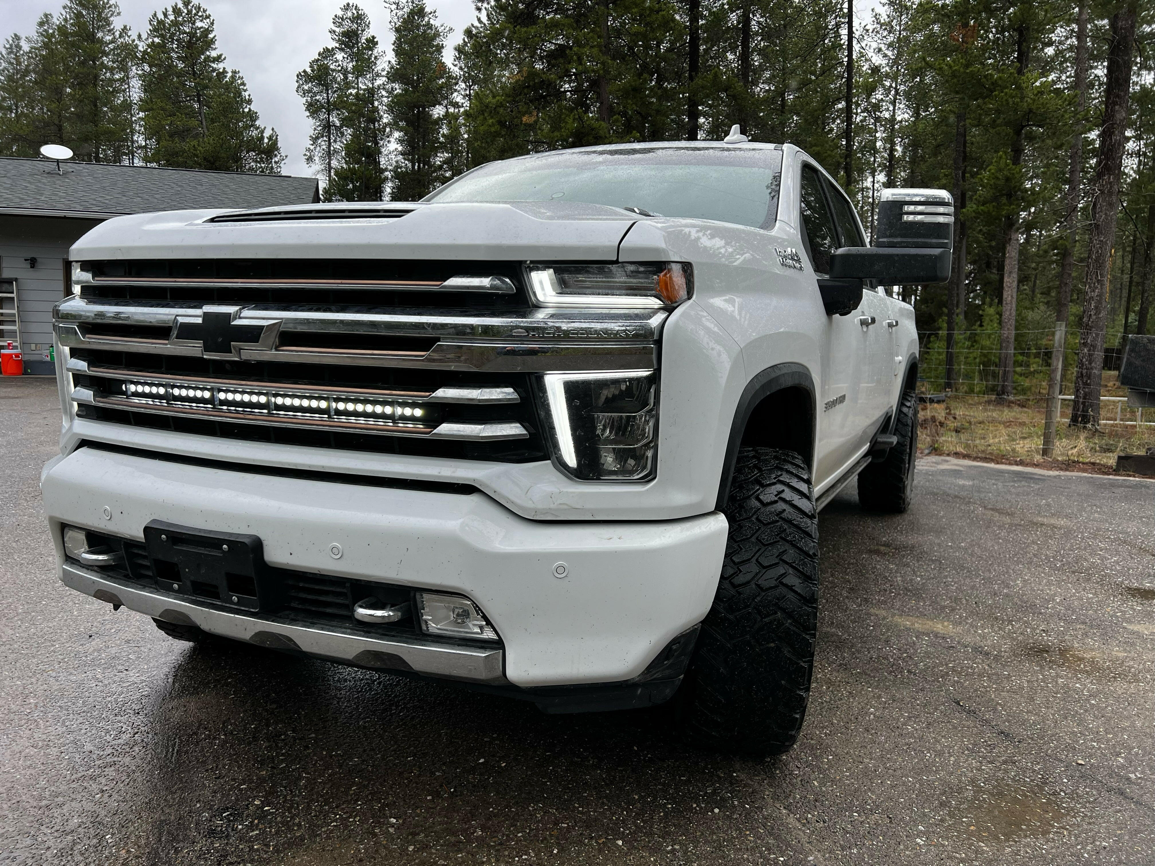 2020+ Chevrolet Silverado 2500/3500HD Single 40in Light Bar - Image 8