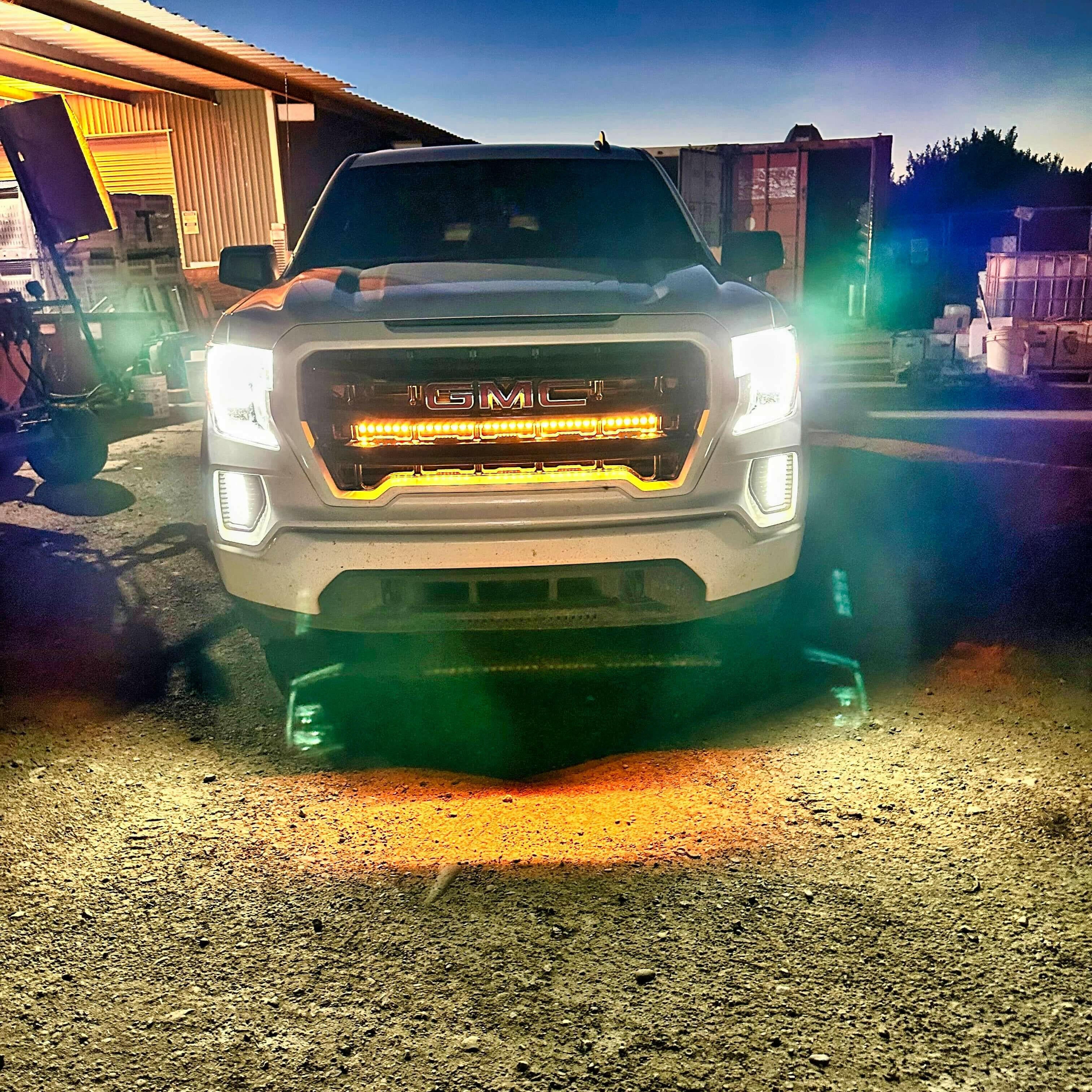 2019+ GMC Sierra 1500 Dual 40s Light Bars - SLIM - Image 13