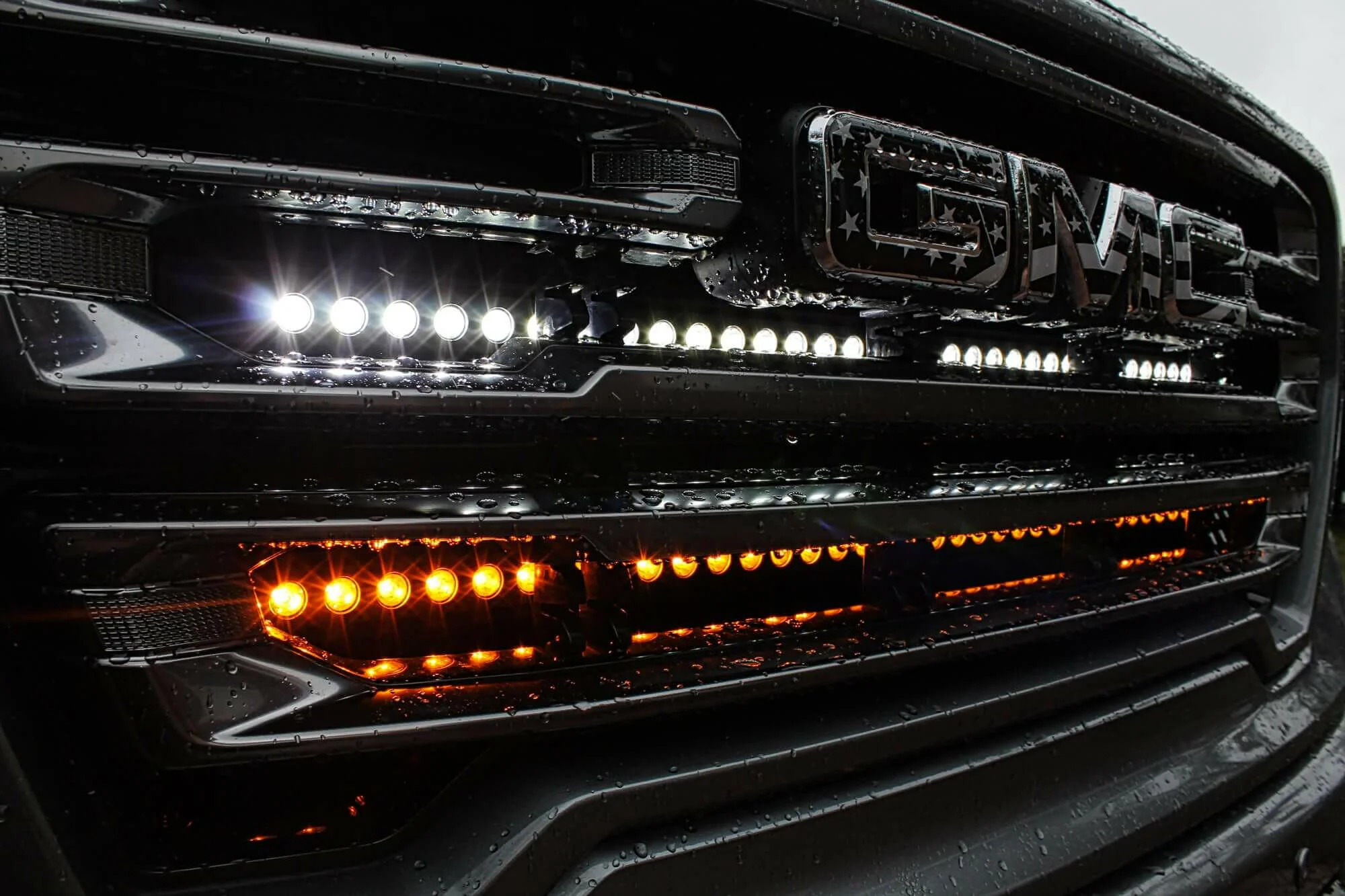 2019+ GMC Sierra 1500 Dual 40s Light Bars - SLIM - Image 2