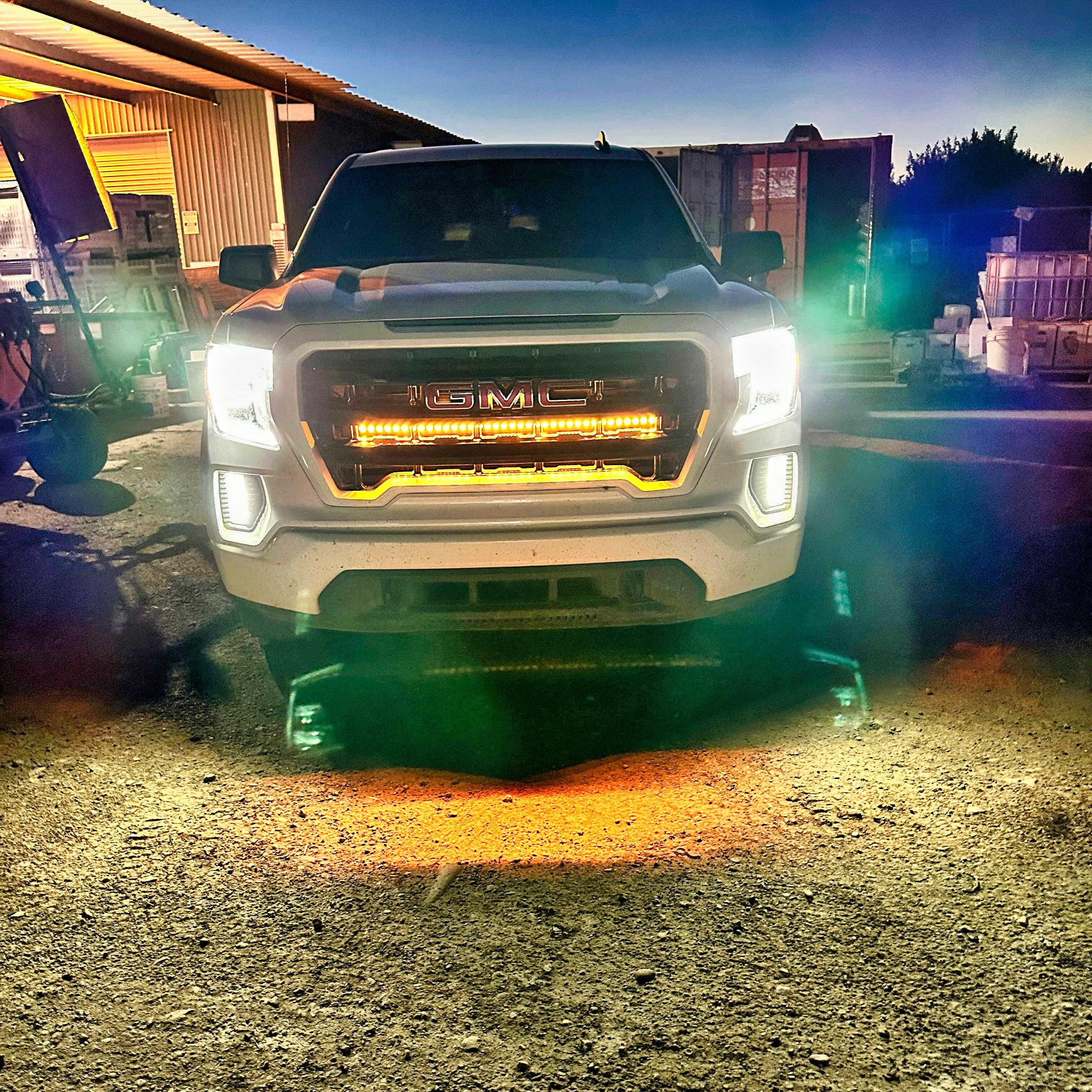 2019+ GMC Sierra 1500 Single 40in Light Bar - SLIM - Image 14