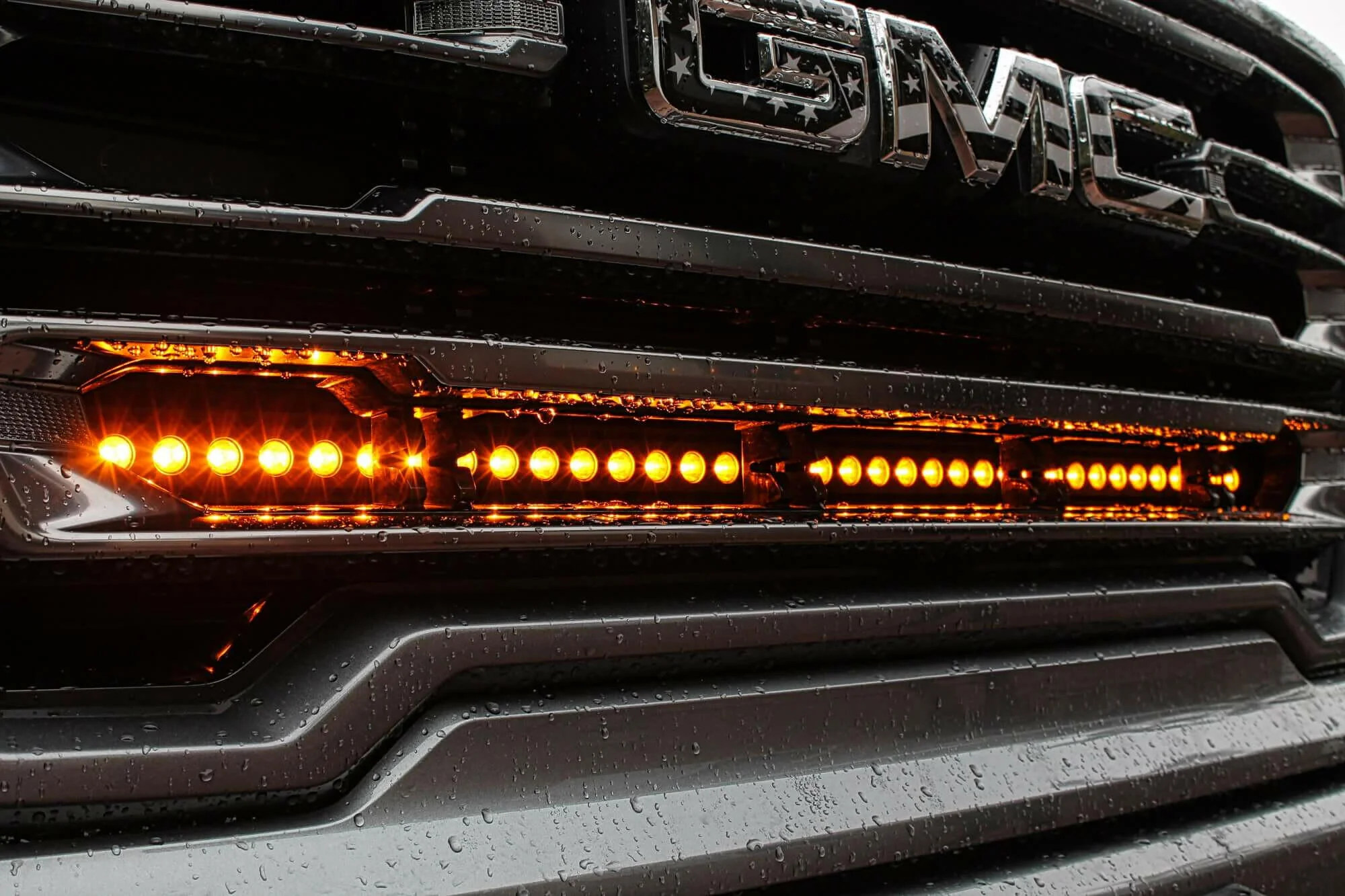 2019+ GMC Sierra 1500 Single 40in Light Bar - SLIM - Image 3
