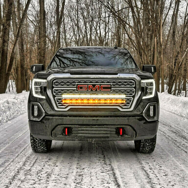 2019+ GMC Sierra 1500 Single 40in Light Bar - SLIM - Image 7