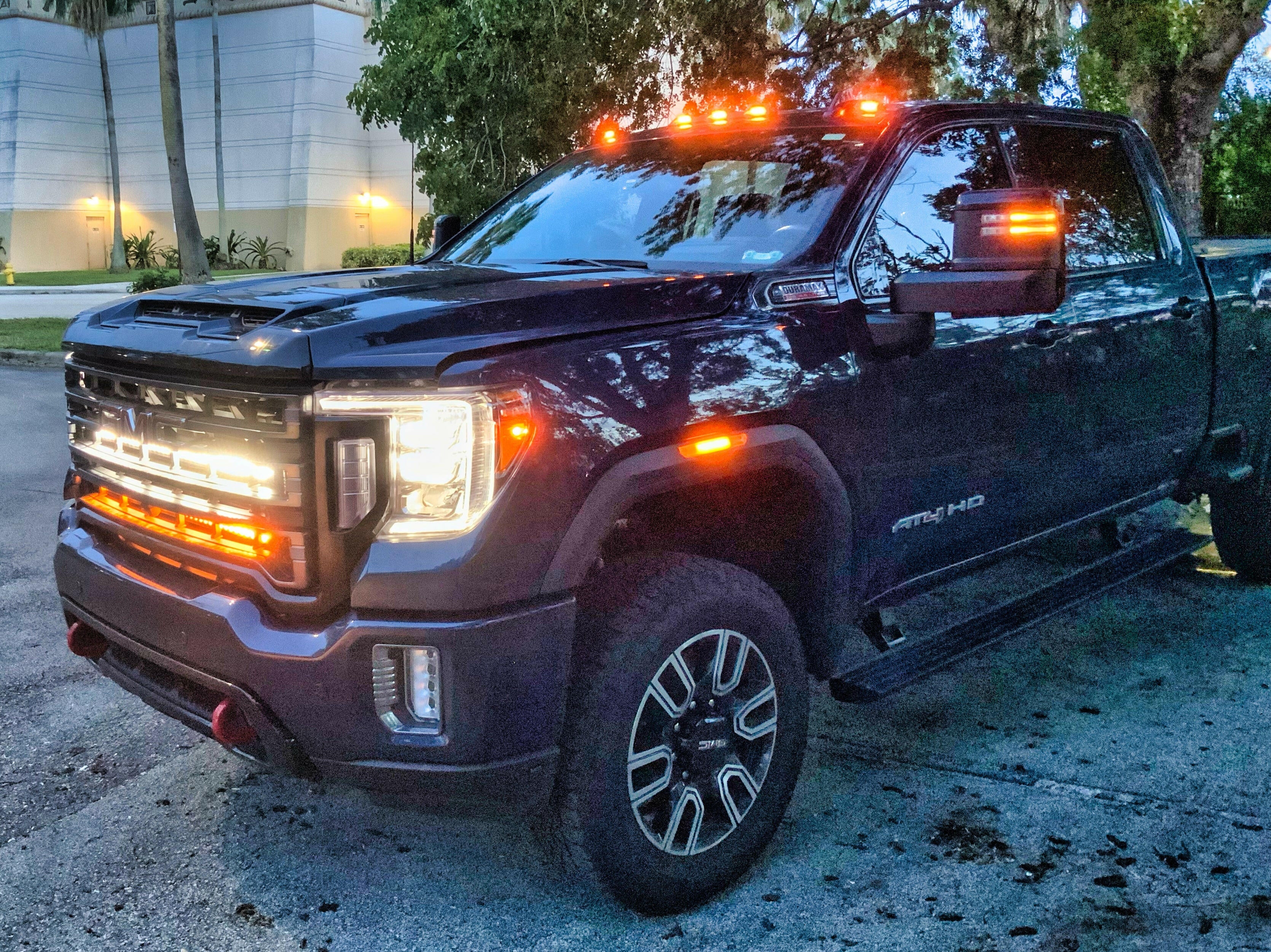 2020+ GMC Sierra 2500/3500HD Dual 40s Light Bars - Image 7