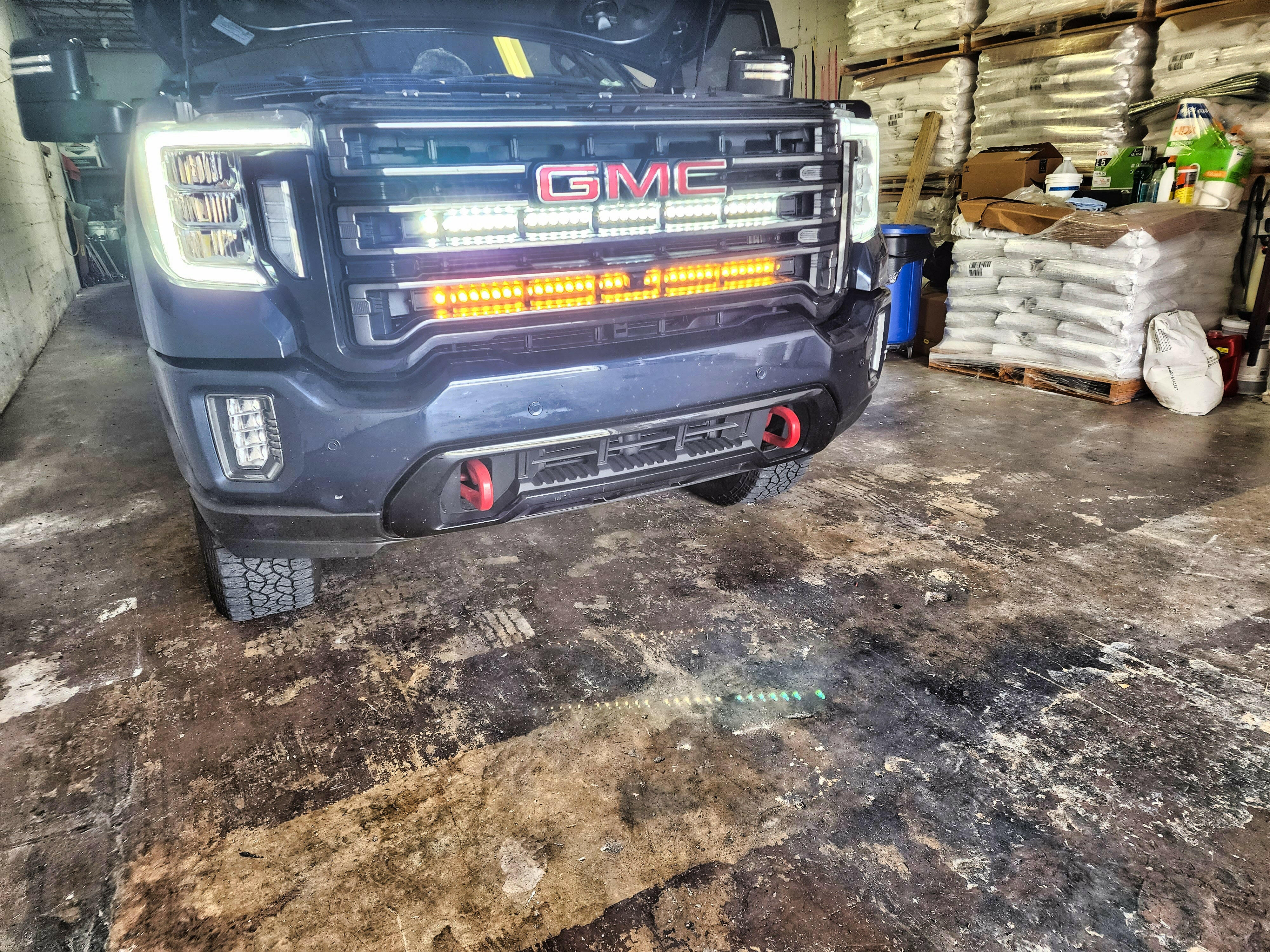 2020+ GMC Sierra 2500/3500HD Single 40in Light Bar - Image 8