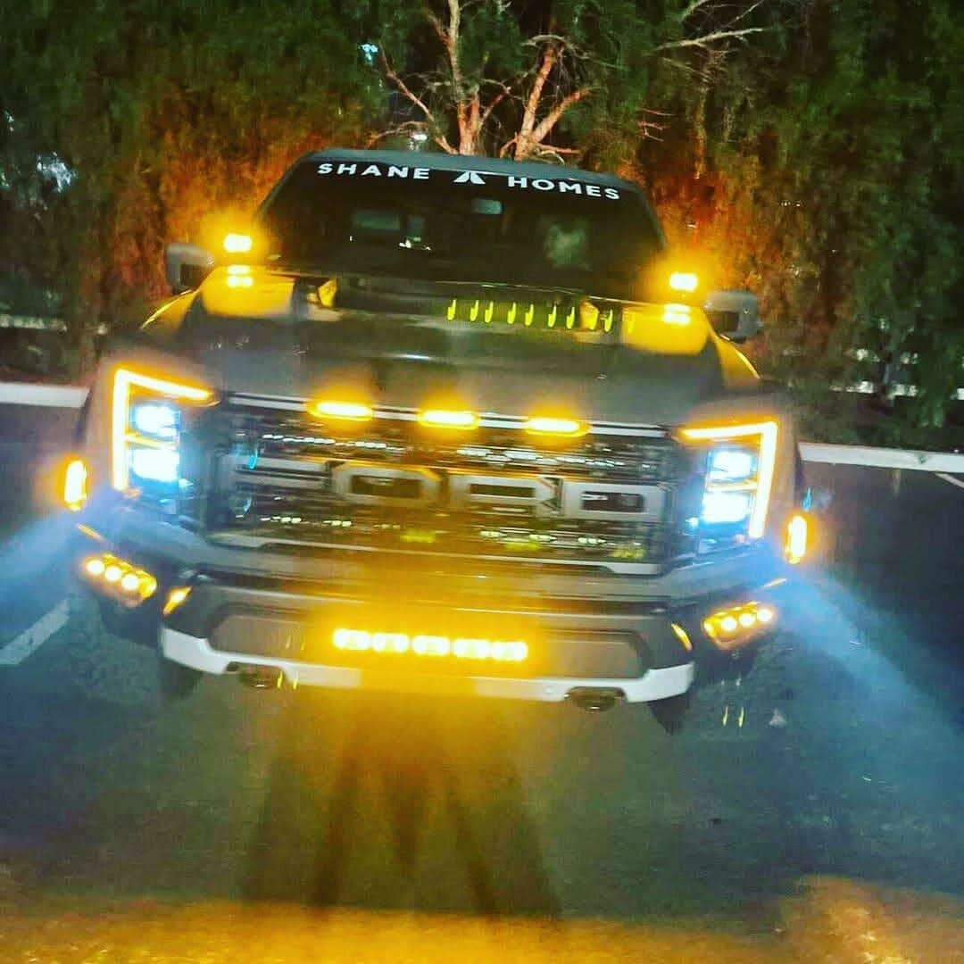 2021-2023 Ford Raptor Gen 3 Hood Mount/Ditch Lights/Pillars - Image 5