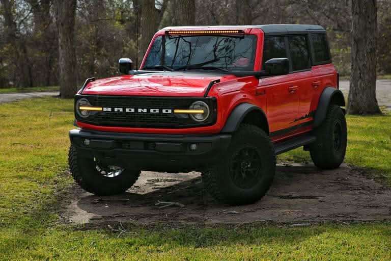 2021+ Ford Bronco 40in Roof Mount Light Bar - Slim - Image 11