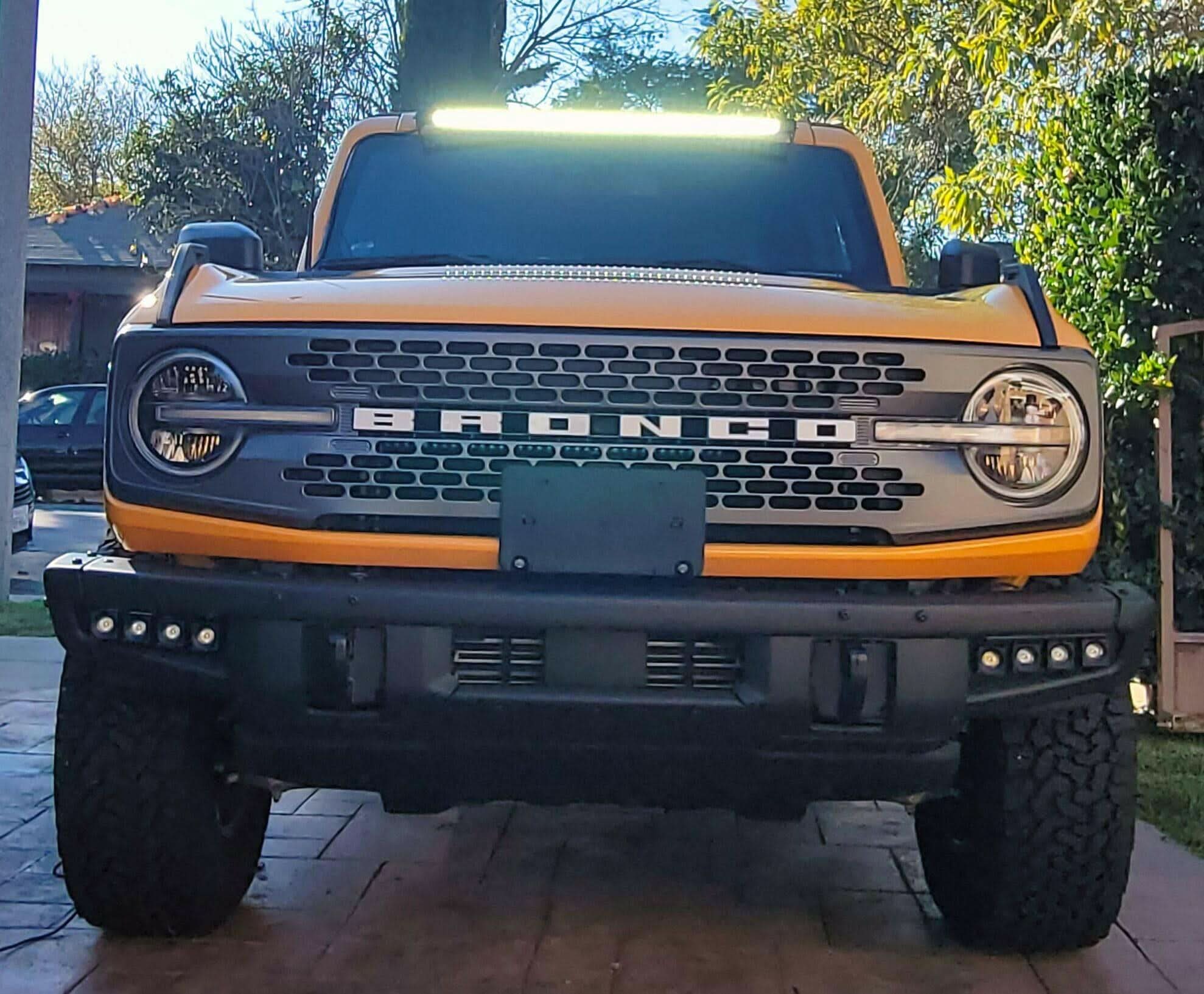 2021+ Ford Bronco 40in Roof Mount Light Bar - Slim - Image 6