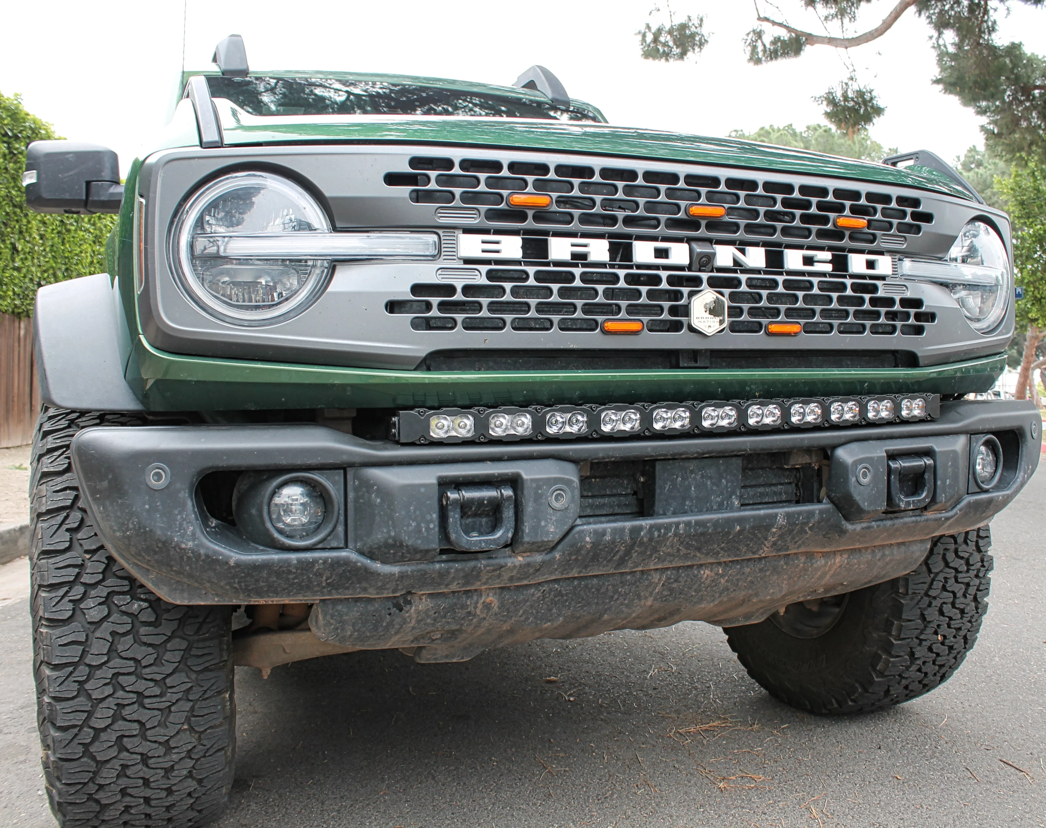 2021+ Ford Bronco Capable Bumper 40in Light Bar - PRO - Image 12
