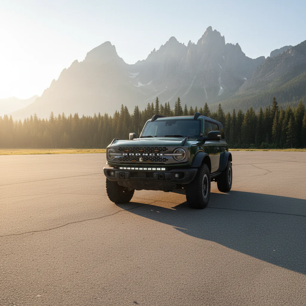 2021+ Ford Bronco Capable Bumper 40in Light Bar - PRO - Image 3
