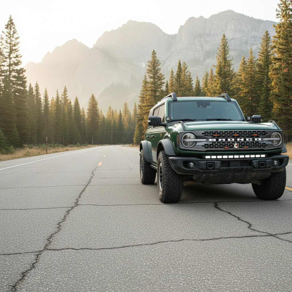 2021+ Ford Bronco Capable Bumper 40in Light Bar - PRO - Image 4
