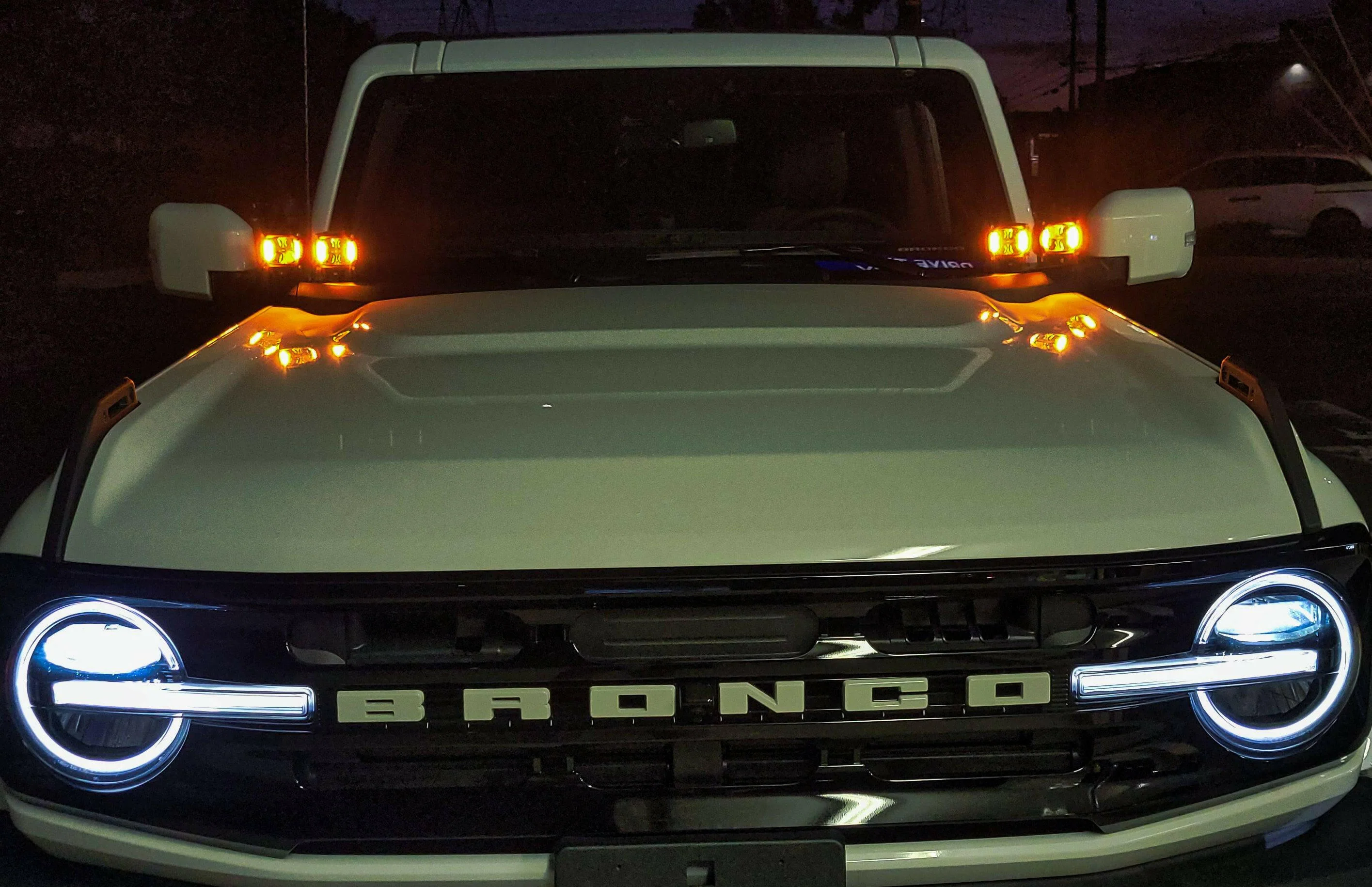 2021+ Ford Bronco Hood Mount/Ditch Lights/Pillars - Image 4