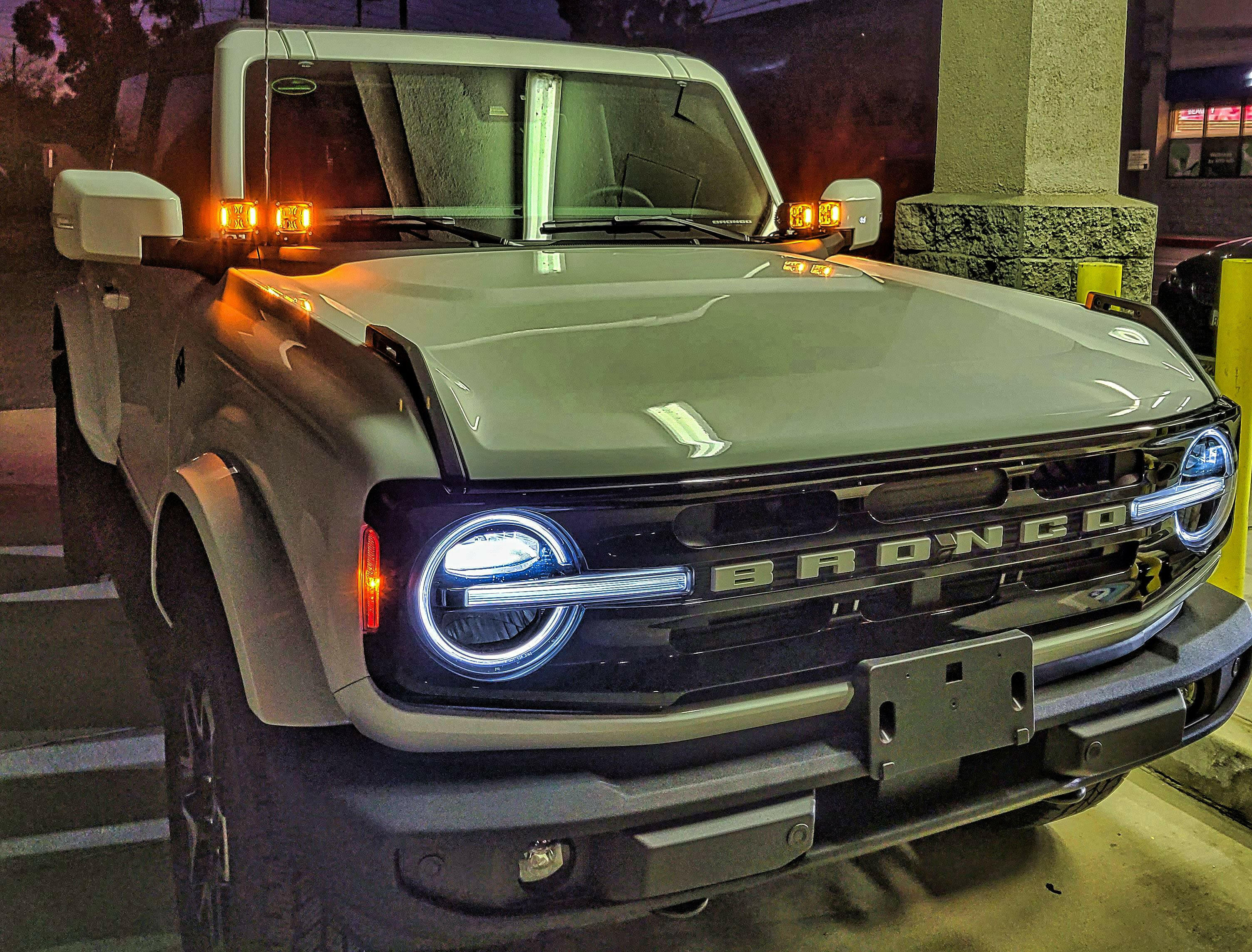 2021+ Ford Bronco Hood Mount/Ditch Lights/Pillars - Image 6