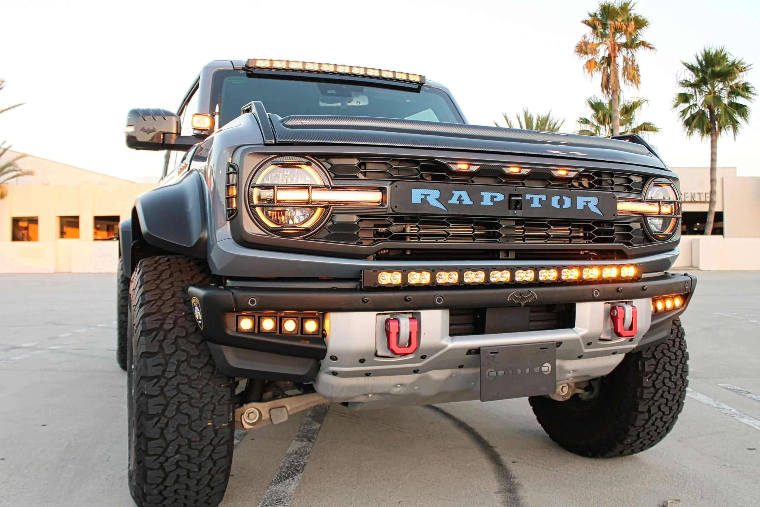 2021+ Ford Bronco Modular Bumper Curved 40in Light Bar - PRO - Image 10