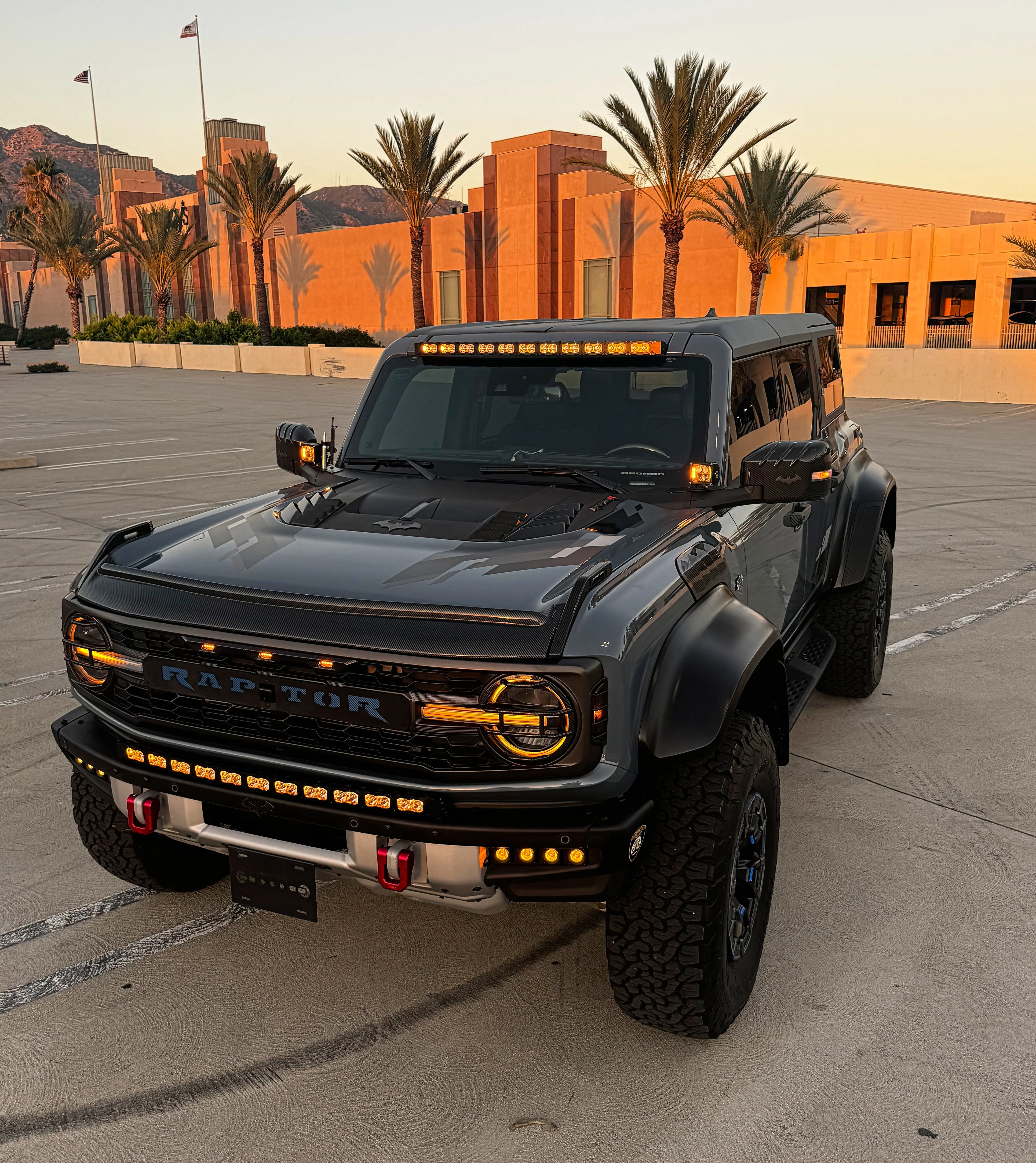 2021+ Ford Bronco Modular Bumper Curved 40in Light Bar - PRO - Image 12