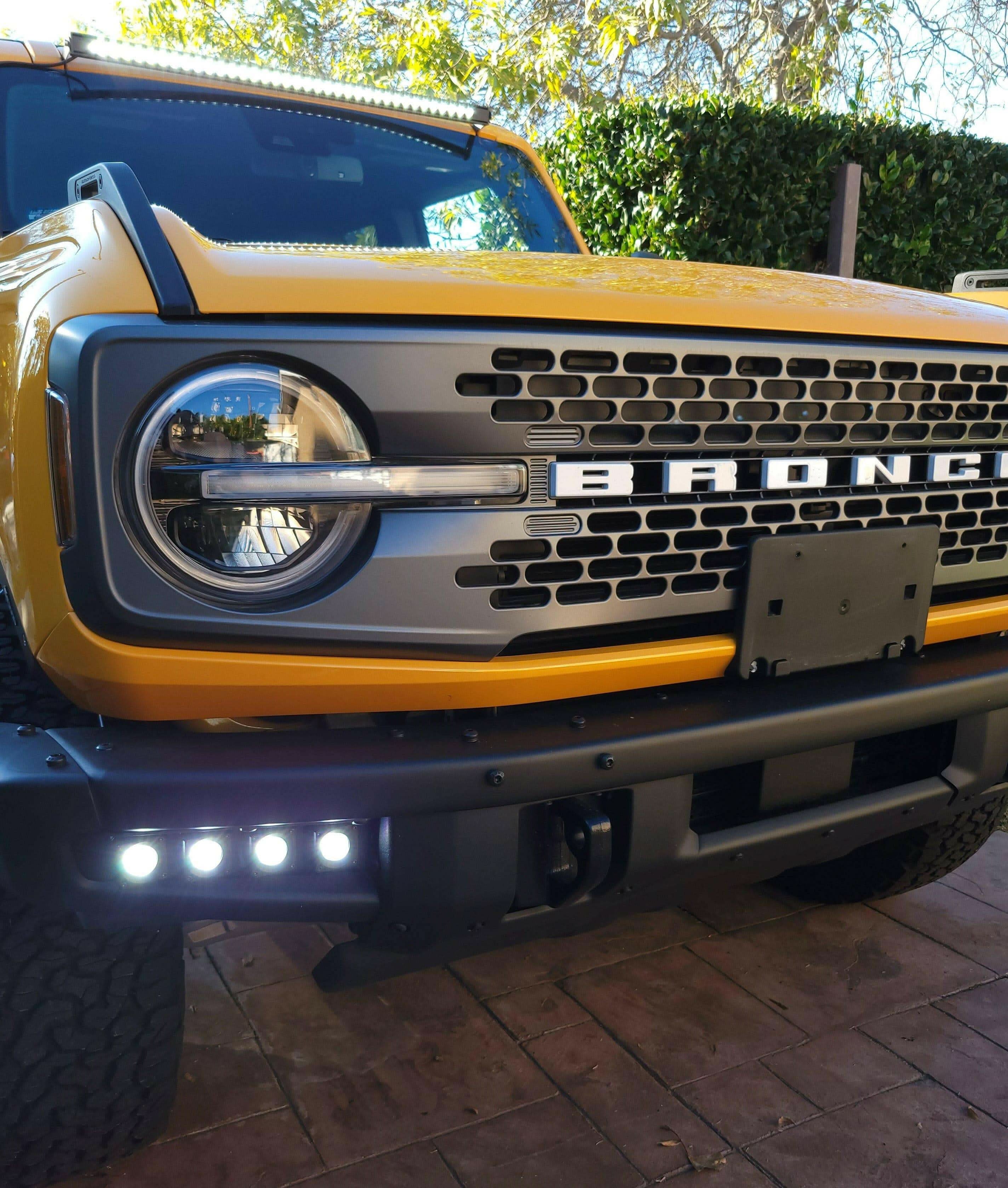 2021+ Ford Bronco Modular Bumper Dual Function Fog Light Kit - Image 10