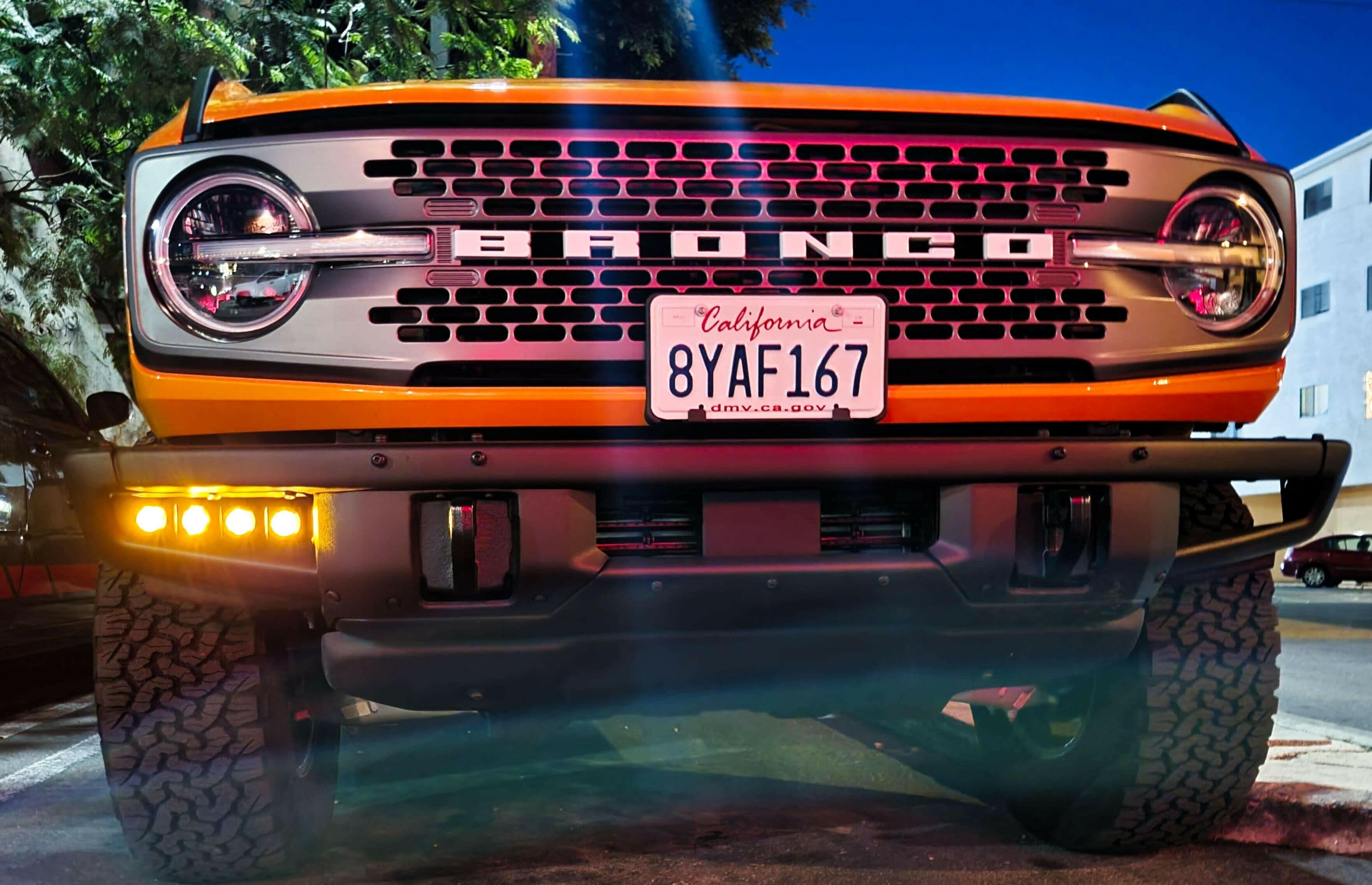 2021+ Ford Bronco Modular Bumper Dual Function Fog Light Kit - Image 11