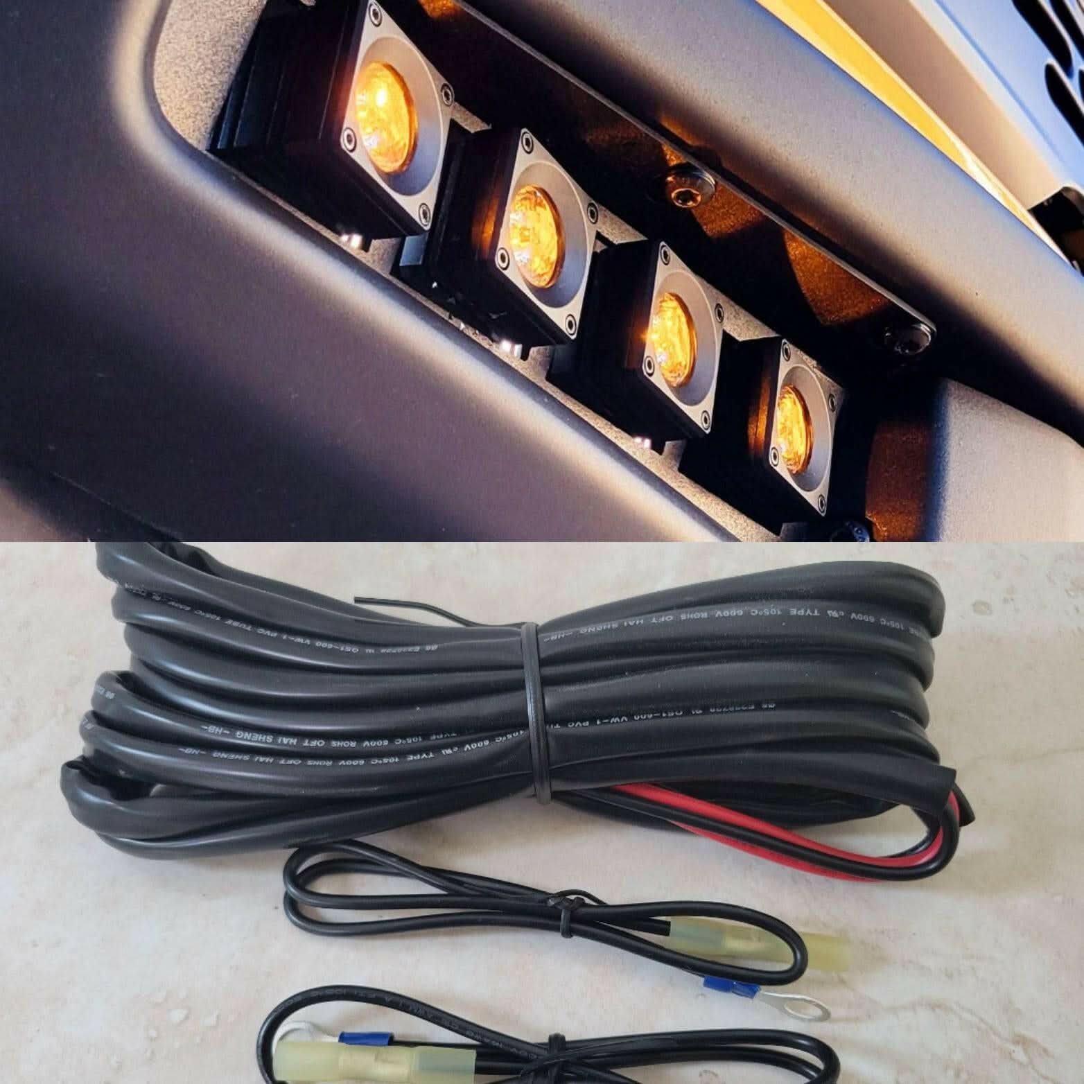 2021+ Ford Bronco Modular Bumper Dual Function Fog Light Kit - Image 16