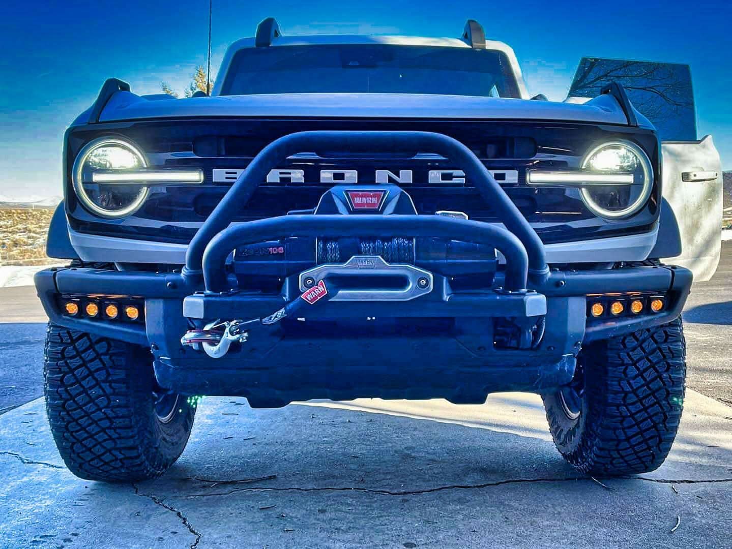 2021+ Ford Bronco Modular Bumper Dual Function Fog Light Kit - Image 7
