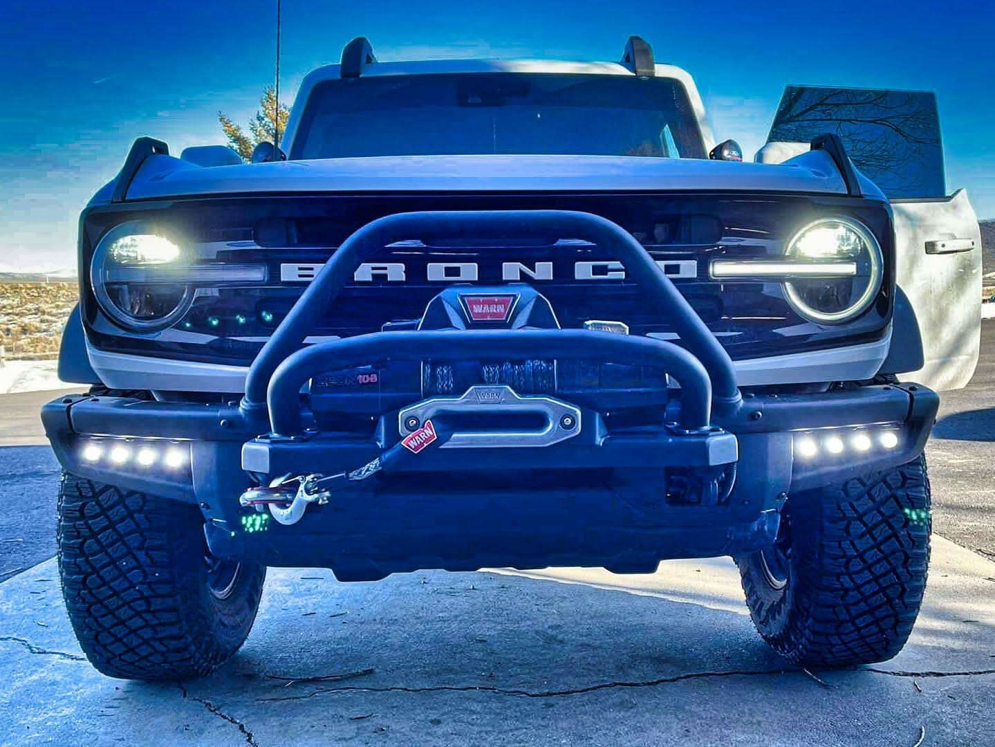 2021+ Ford Bronco Modular Bumper Dual Function Fog Light Kit - Image 8