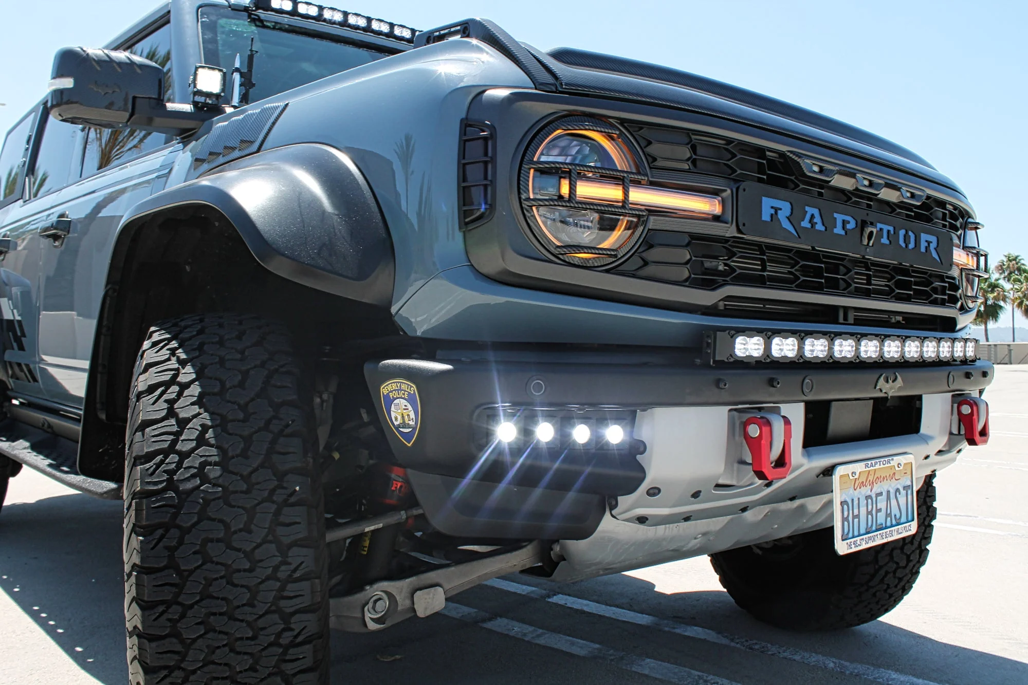 2021+ Ford Bronco Modular Bumper Curved 40in Light Bar - PRO - Image 8