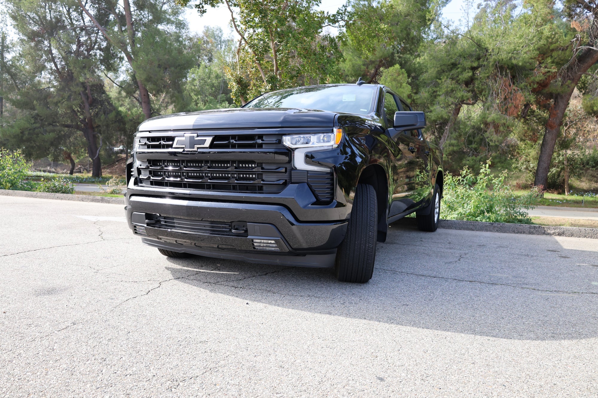 2022+ Chevrolet Silverado 1500 Dual 40s Light Bars - Image 3