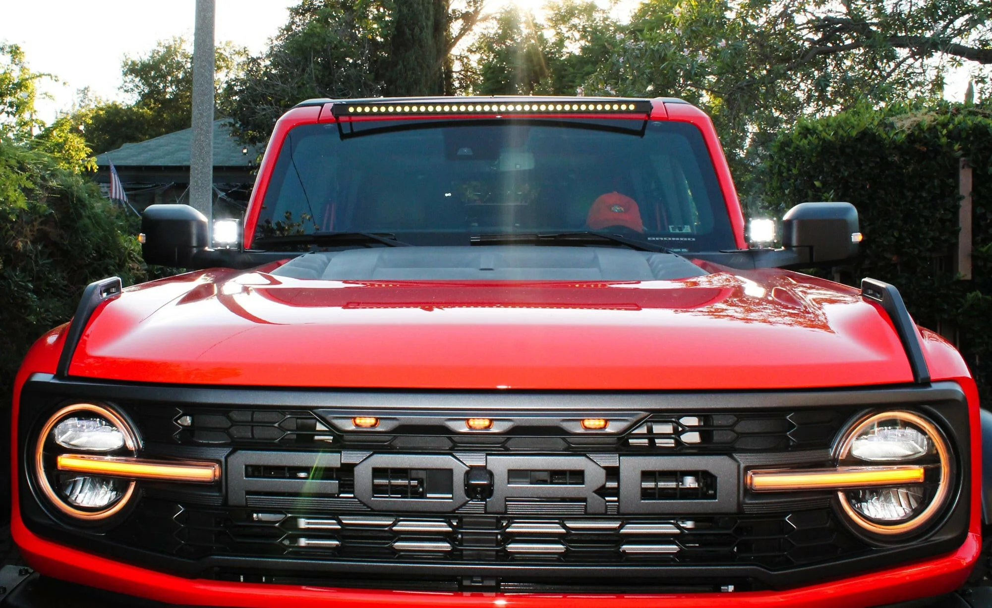 2022+ Ford Bronco Raptor 40in Roof Mount Light Bar - Slim - Image 3