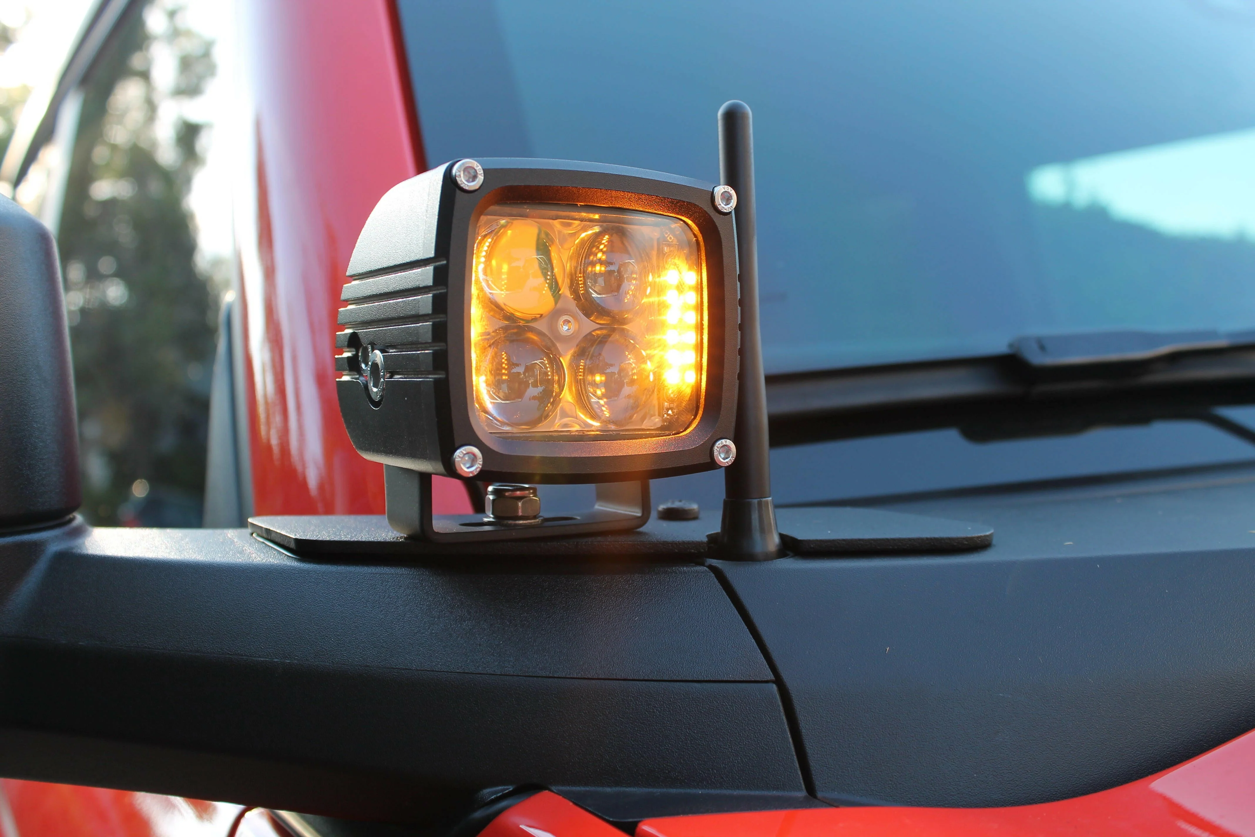 2022+ Ford Bronco Raptor Hood Mount/Ditch Lights/Pillars - Image 3