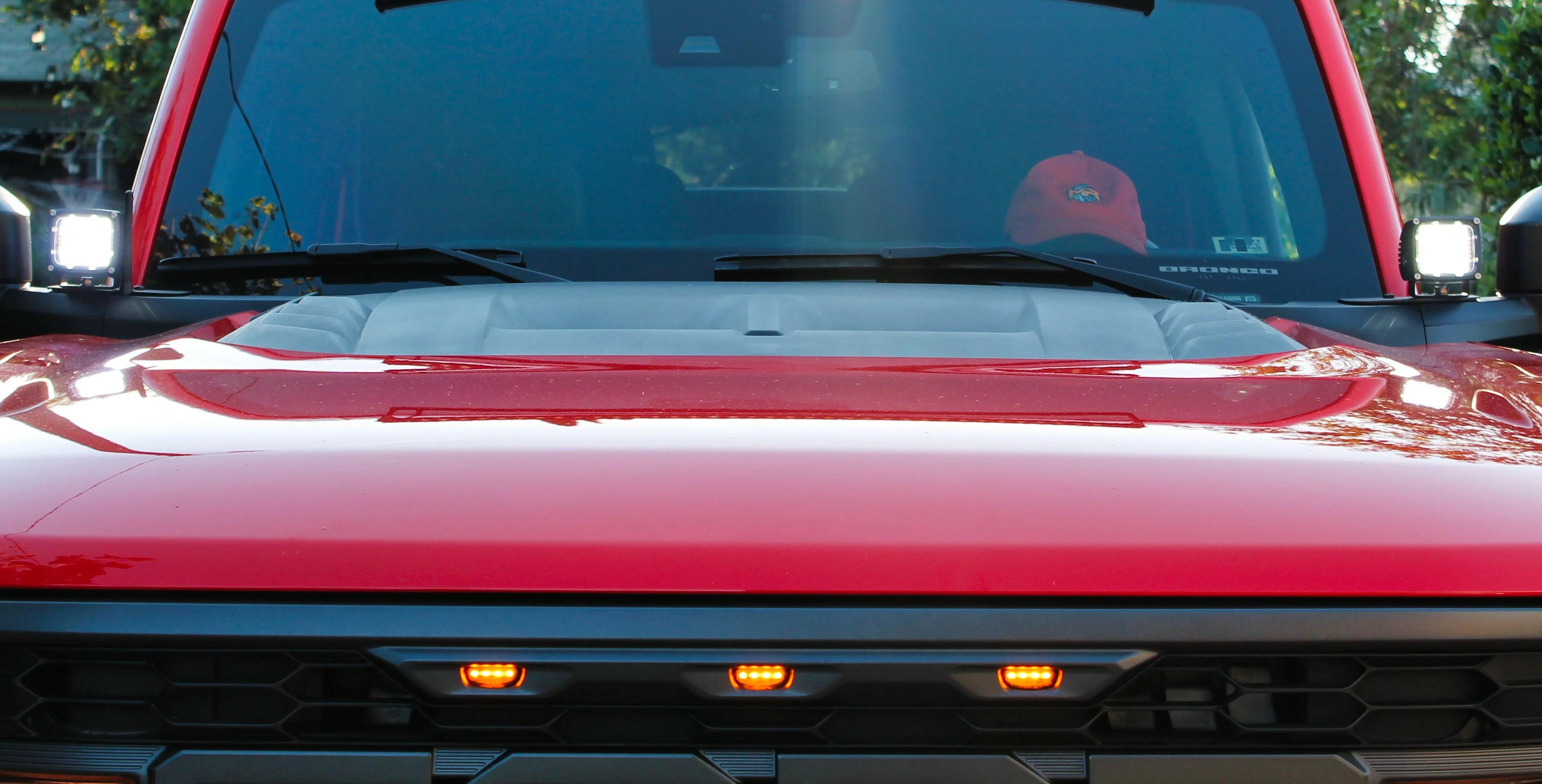 2022+ Ford Bronco Raptor Hood Mount/Ditch Lights/Pillars - Image 4