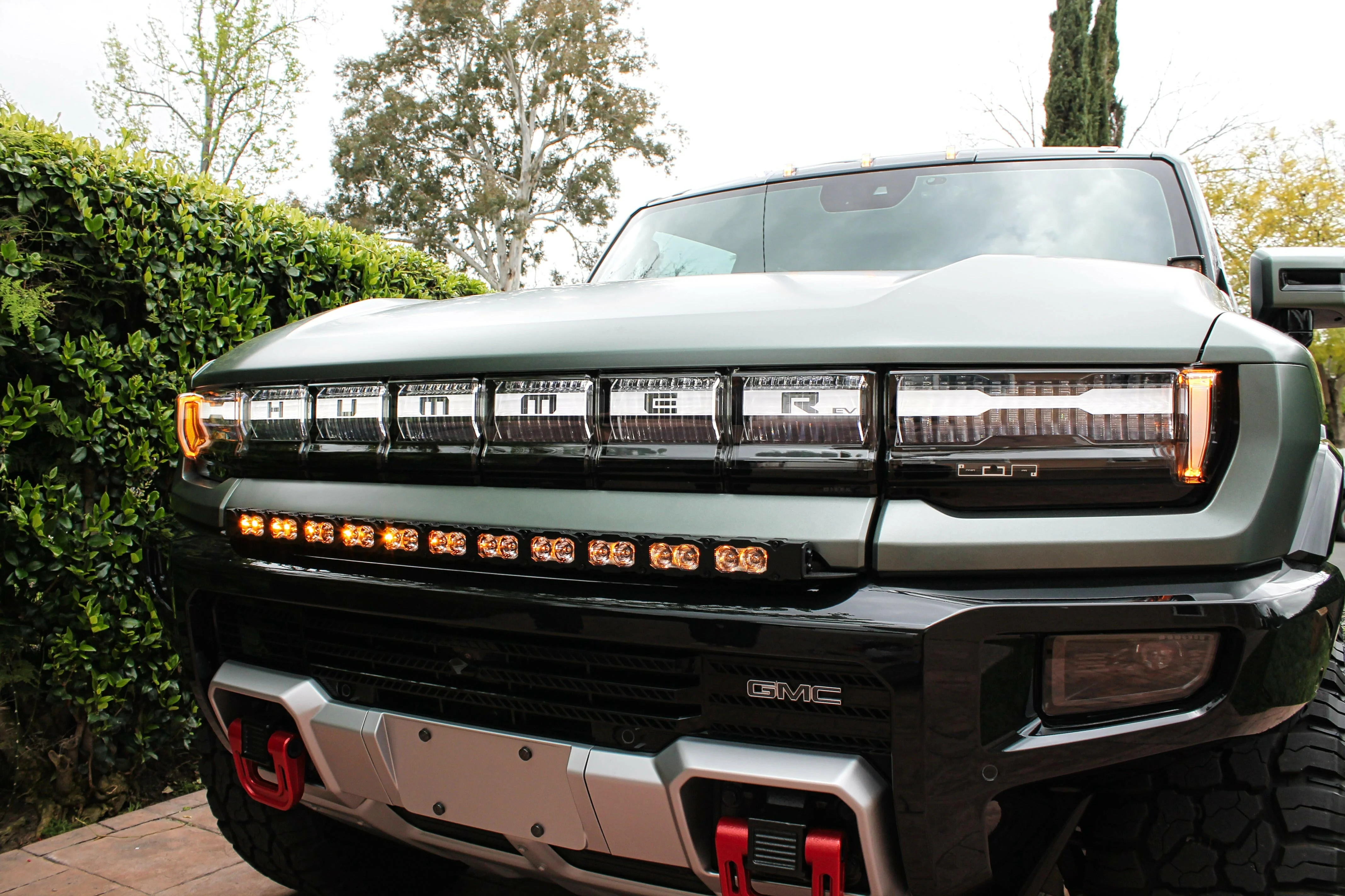 2022+ GMC Hummer EV Bumper 40in Light Bar-PRO - Image 6
