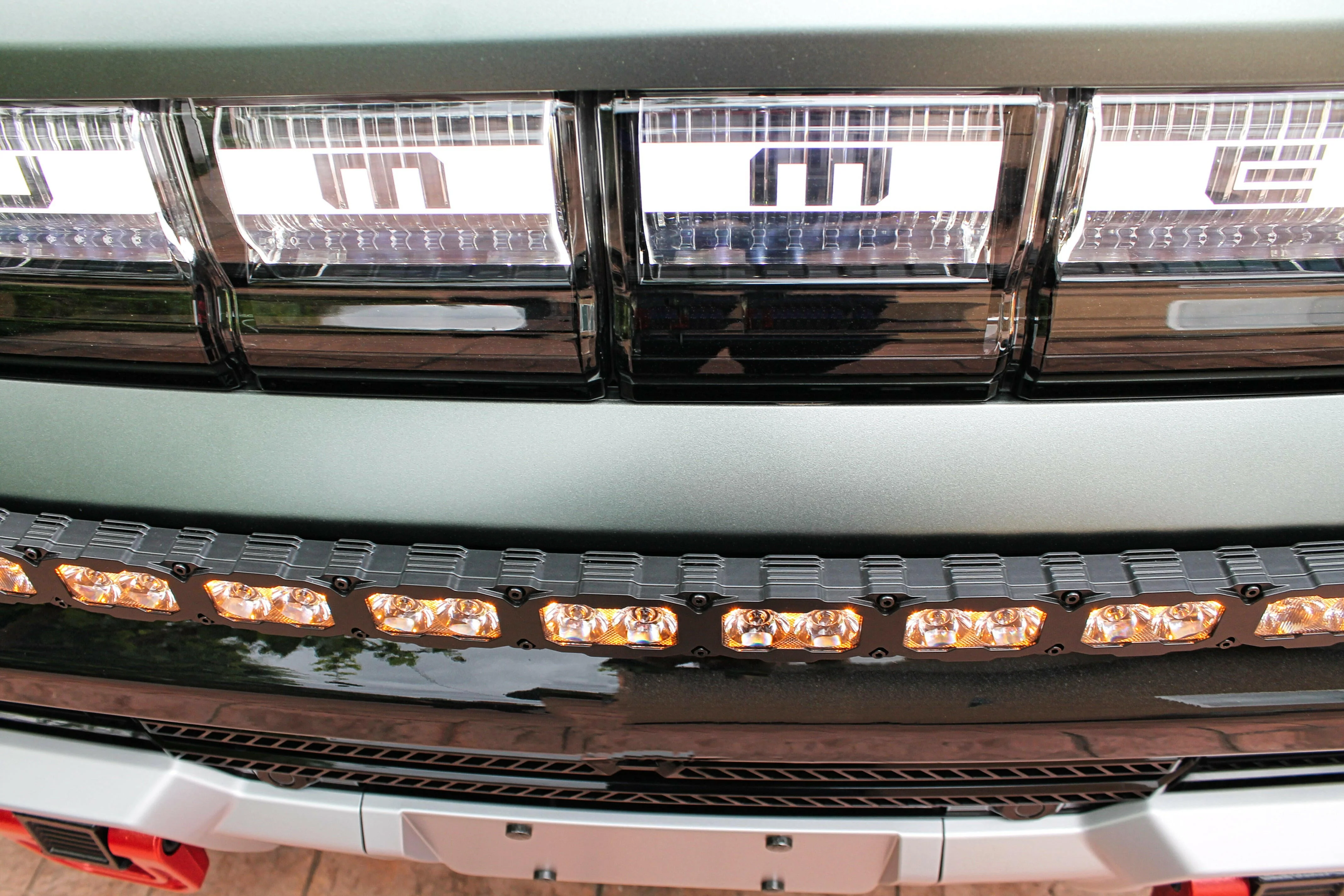 2022+ GMC Hummer EV Bumper 40in Light Bar-PRO - Image 9