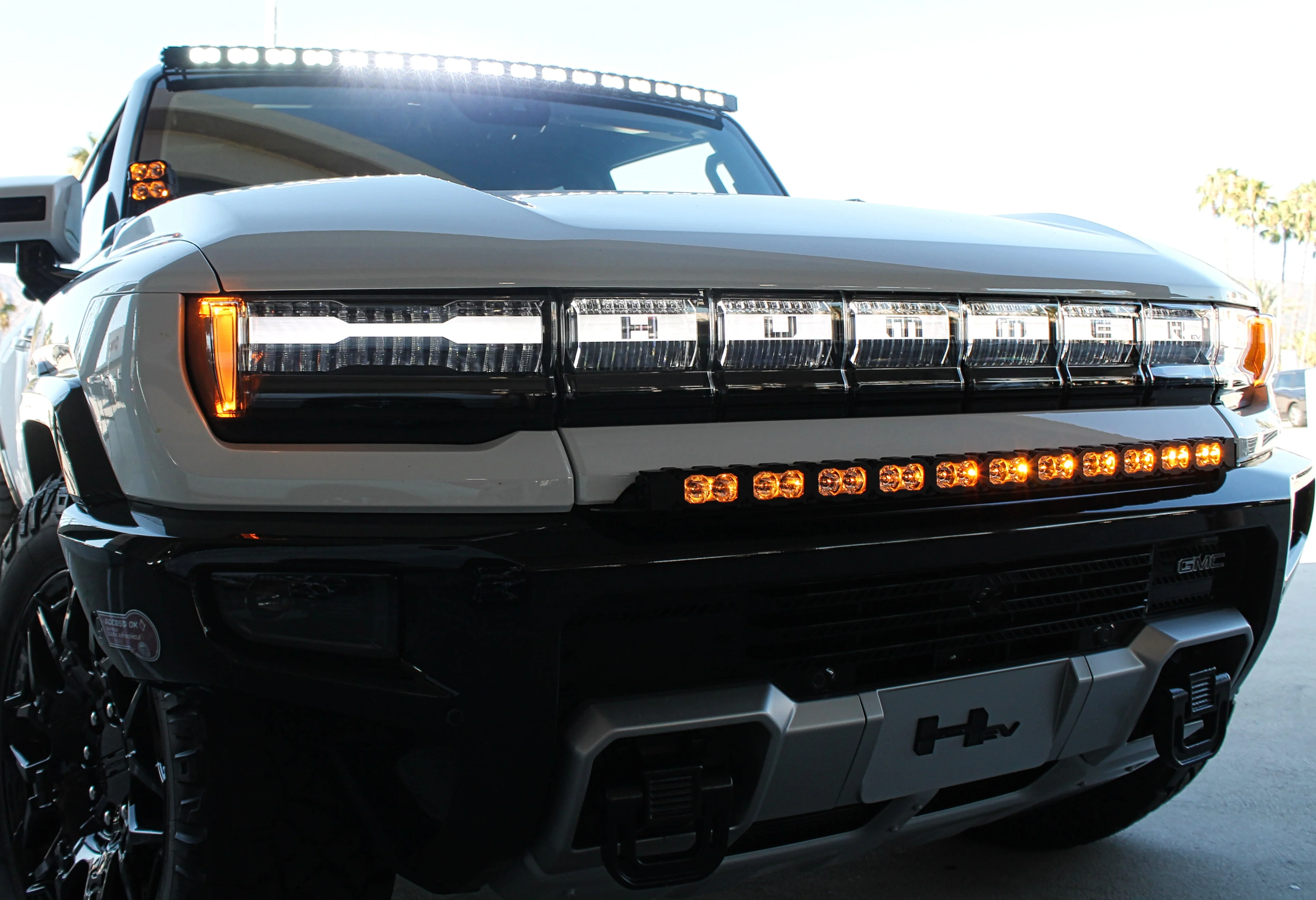 2022+ GMC Hummer EV Roof 60in Light Bar - PRO - Image 5