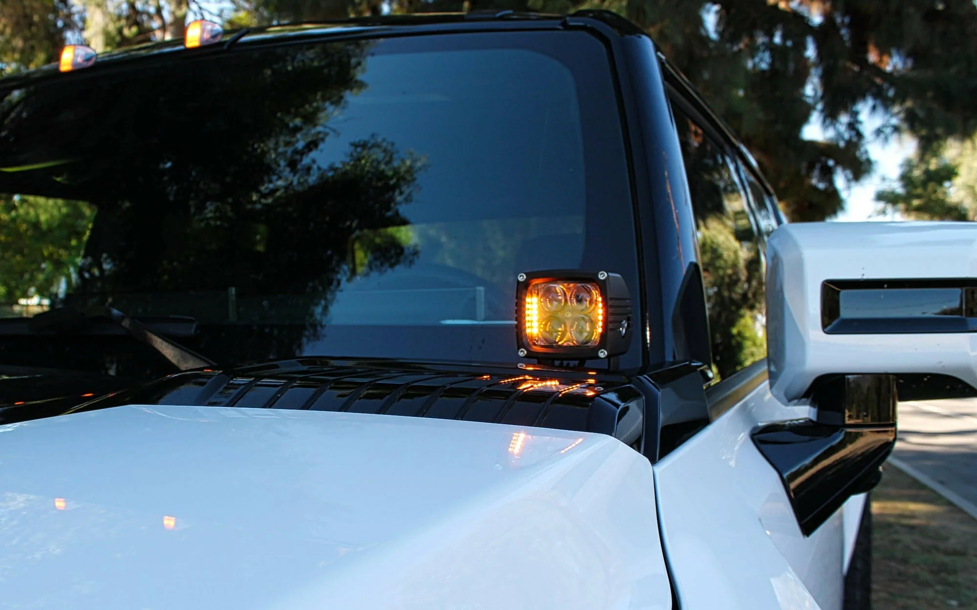 2022+ GMC Hummer EV Hood Mount Ditch Lights - Image 3