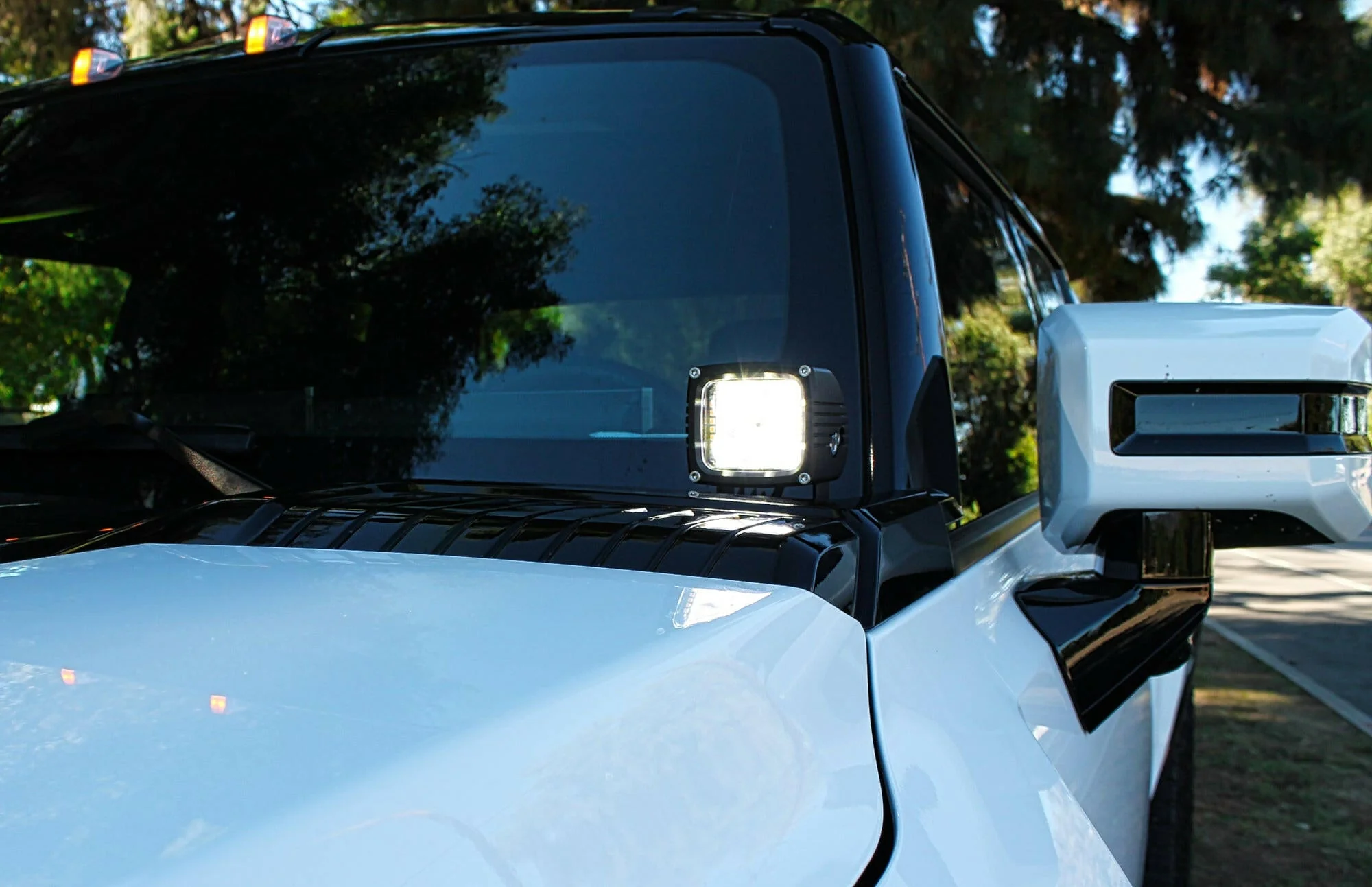 2022+ GMC Hummer EV Hood Mount Ditch Lights - Image 5