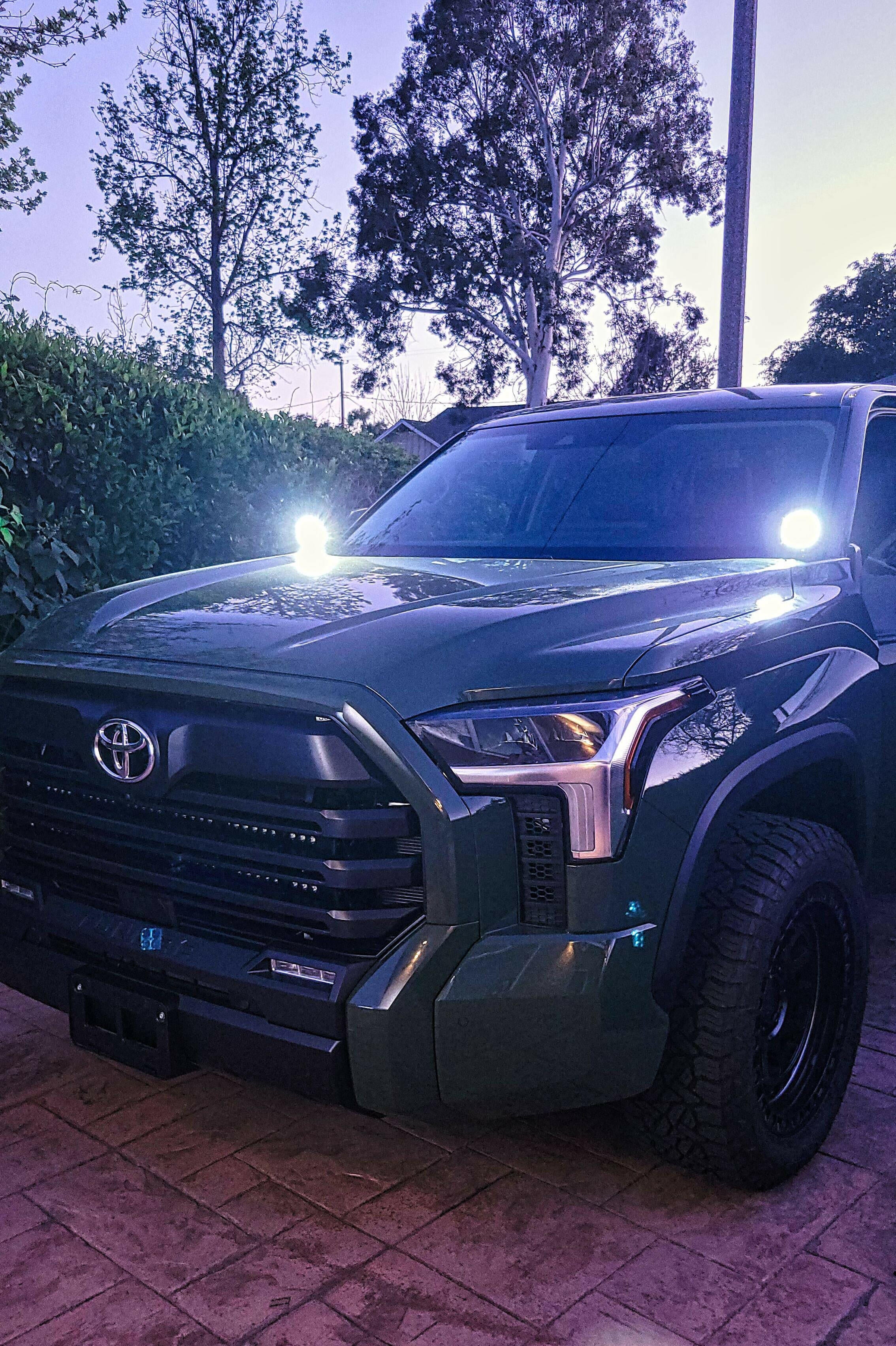 2022+ Toyota Tundra Hood Mount/Ditch Lights/Pillars - Image 3