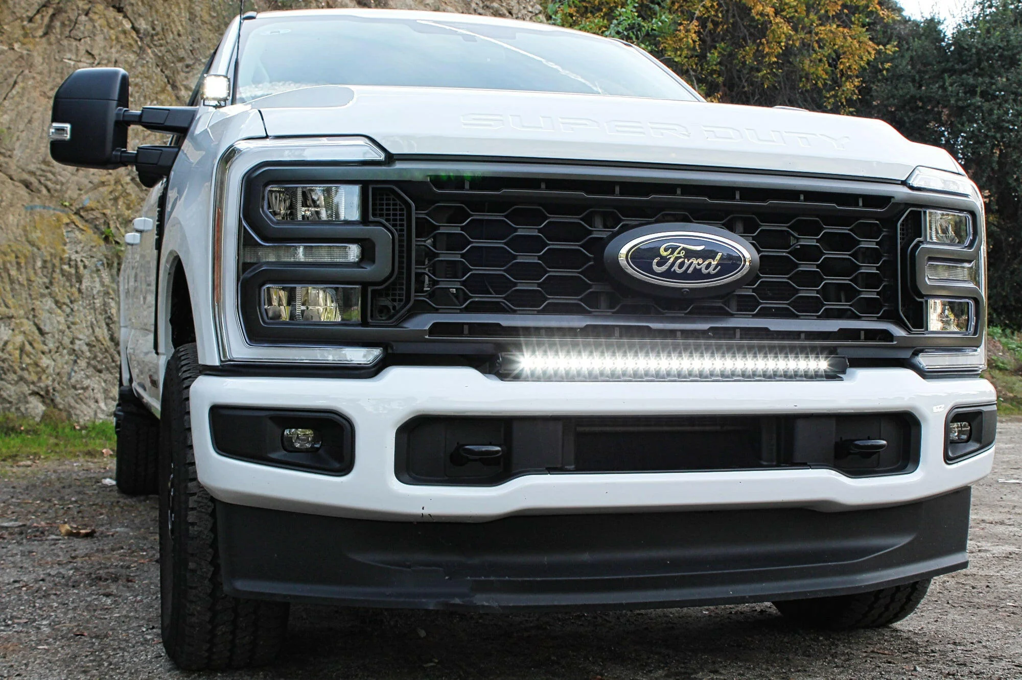 2023+ Ford Super Duty F250/350/450 Hood Mount Kit/Ditch Lights - Image 5