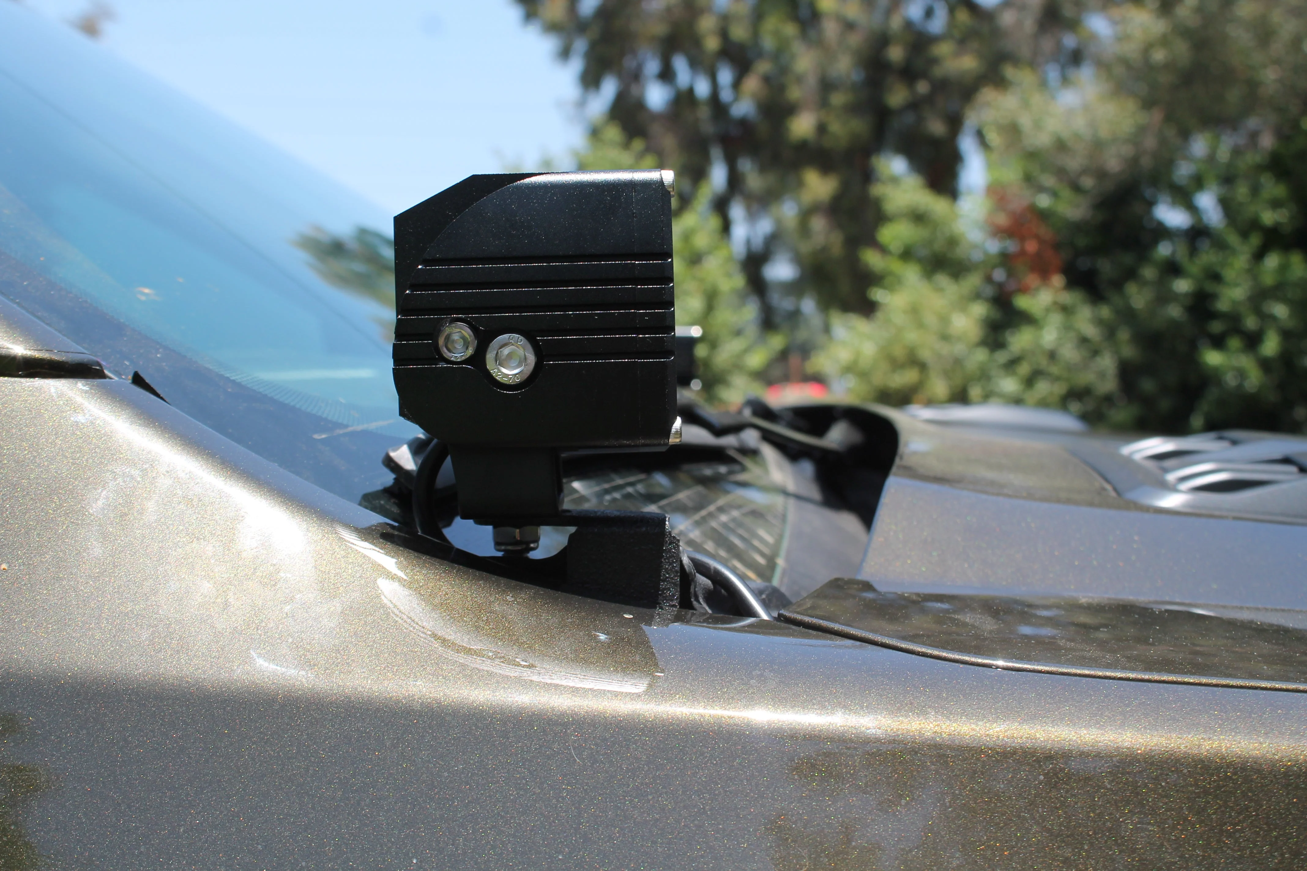 2024+ Ford Ranger Raptor Hood Mount/Ditch Lights - Image 8