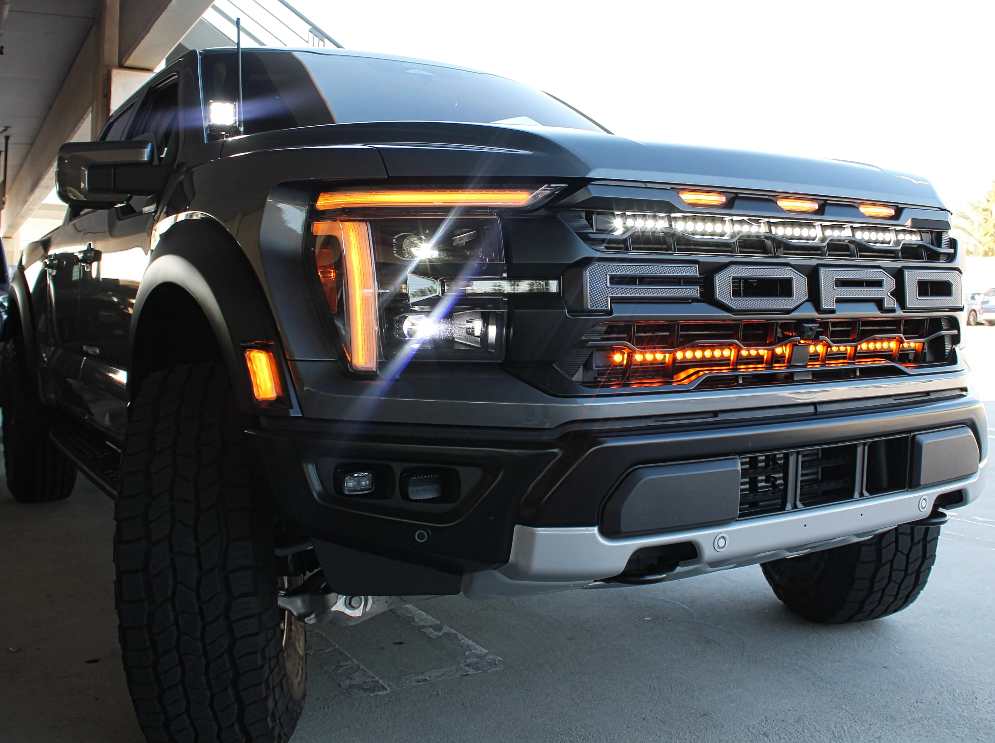 2024+ Ford Raptor ditch lights Gen 3 Refresh A-Pillars - Image 10