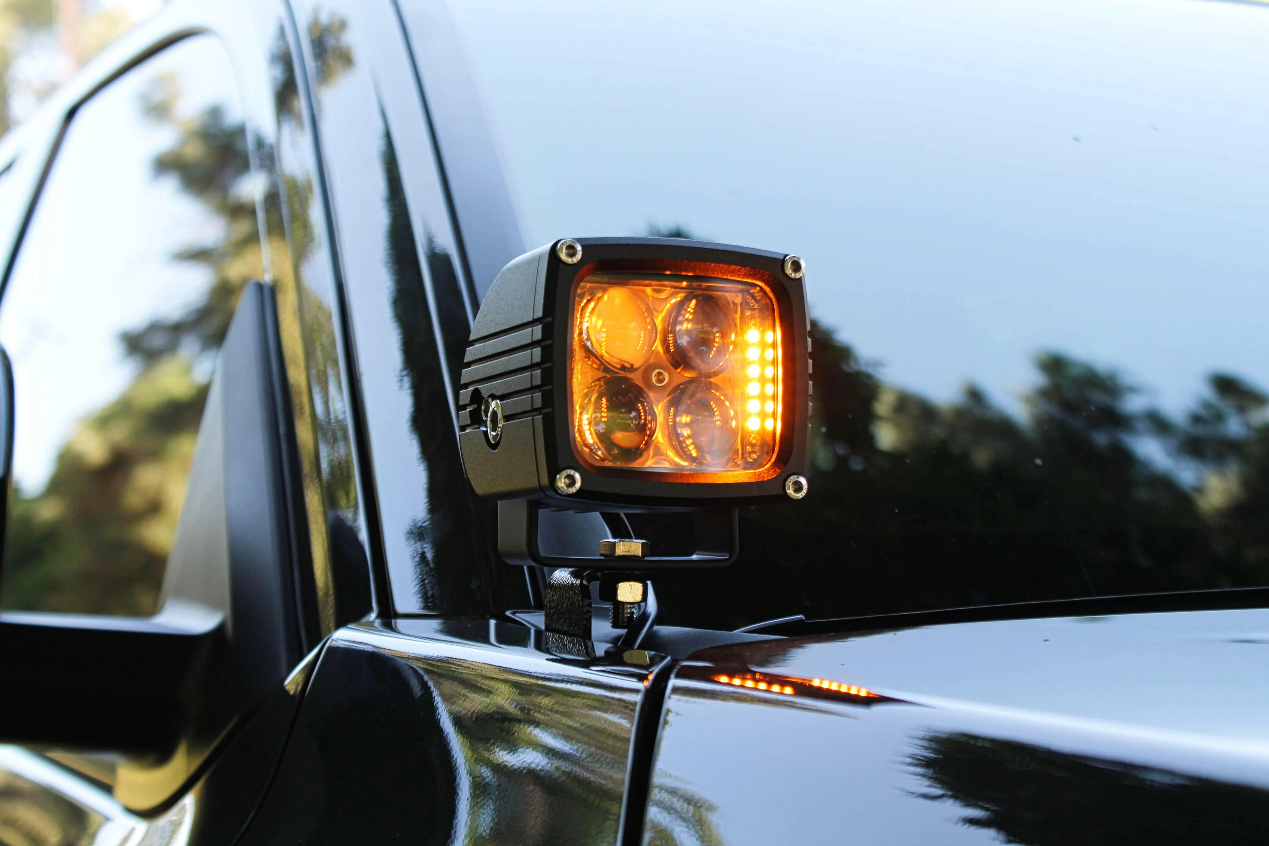 2024+ Toyota Tacoma Hood Mount/Ditch Lights - Image 4