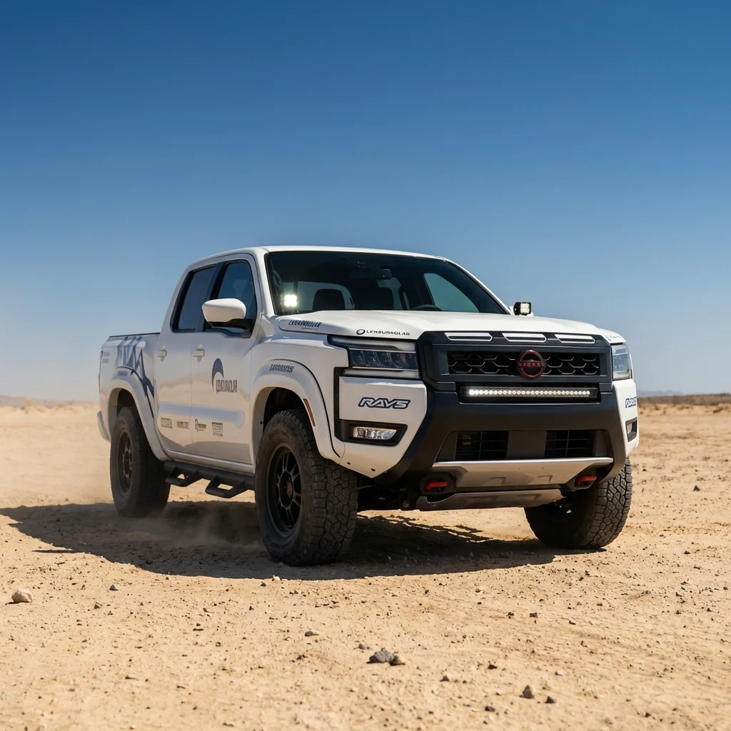 2025+ Nissan Frontier Single 30in Light Bar SLIM - Image 5
