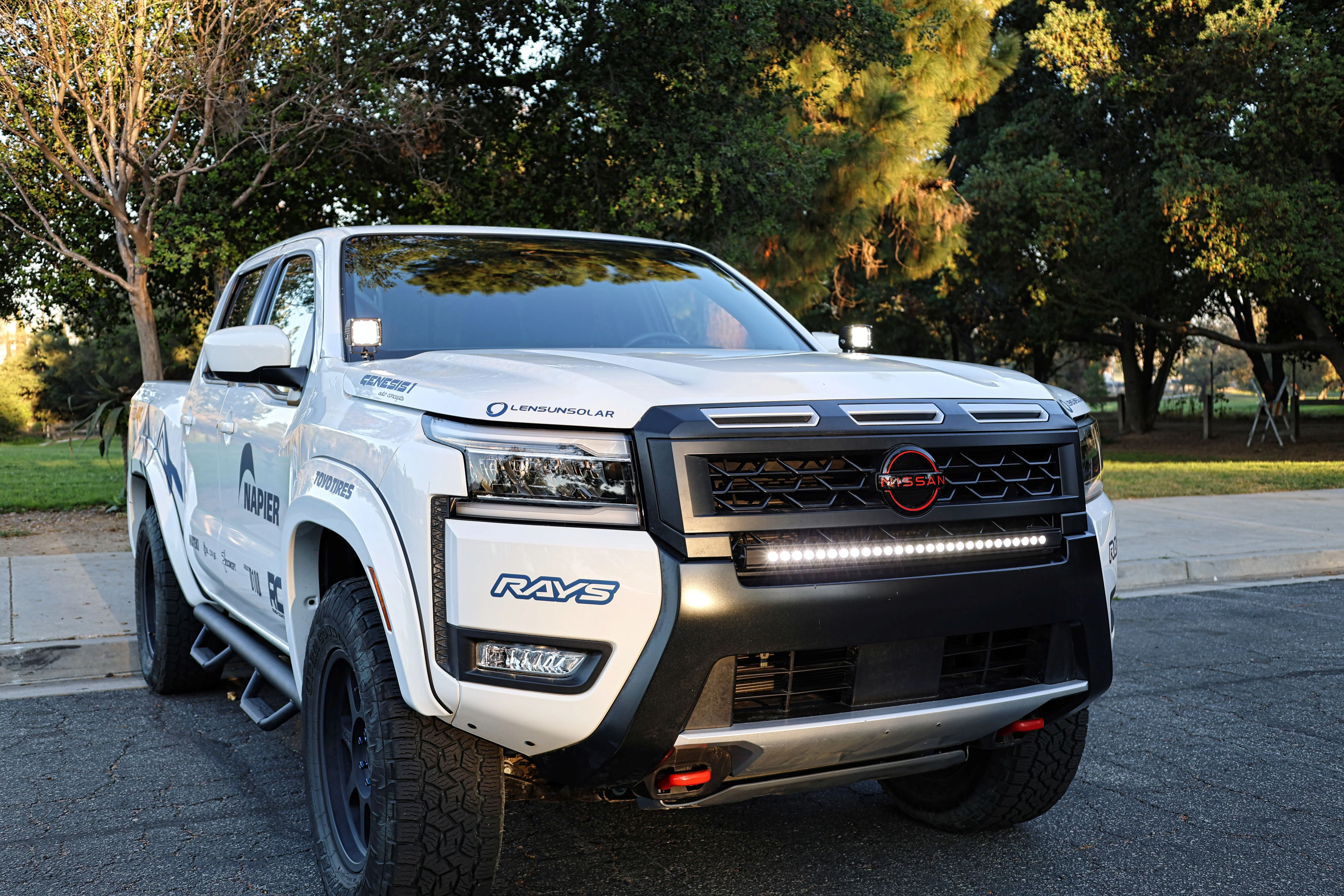 2025+ Nissan Frontier Single 30in Light Bar SLIM - Image 7