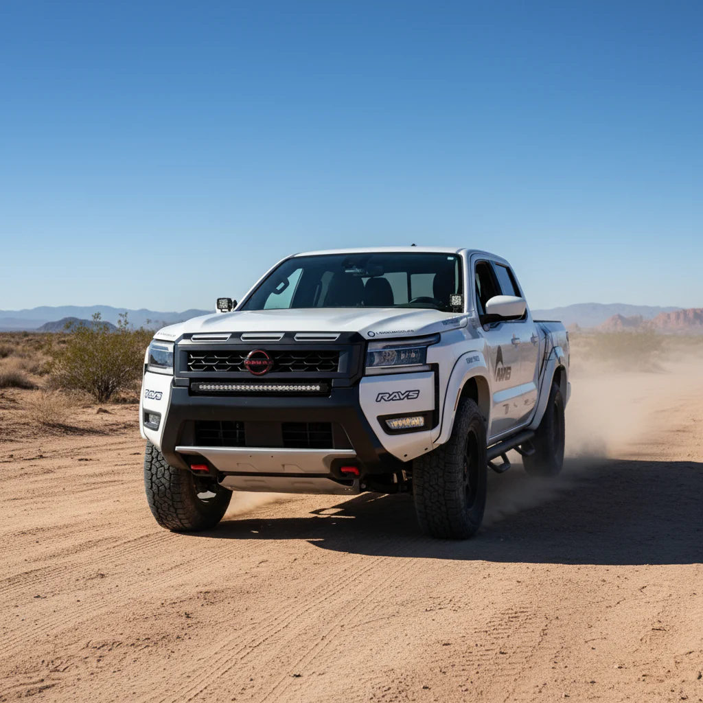 2025+ Nissan Frontier Single 30in Light Bar SLIM - Image 8