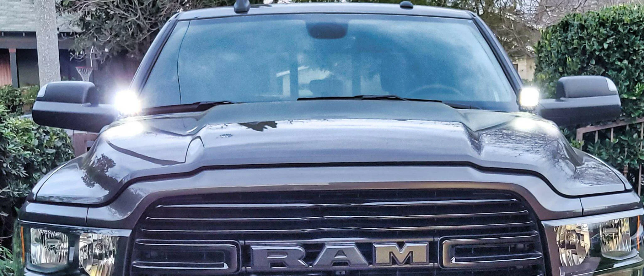 2019-2024 RAM 2500/3500 Hood Mount/Ditch Lights - Image 4